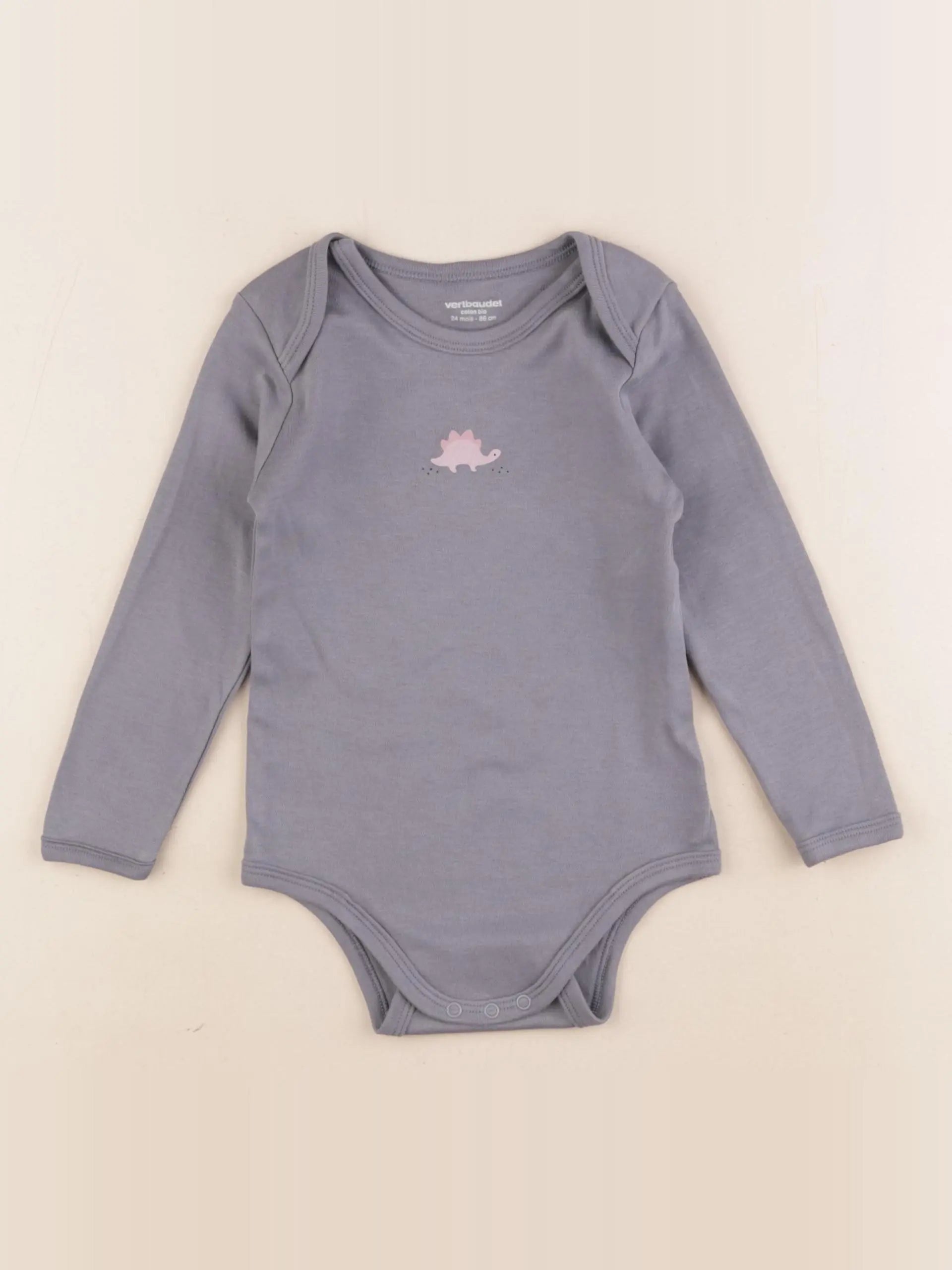 Vertbaudet - body bleu - 24 mois