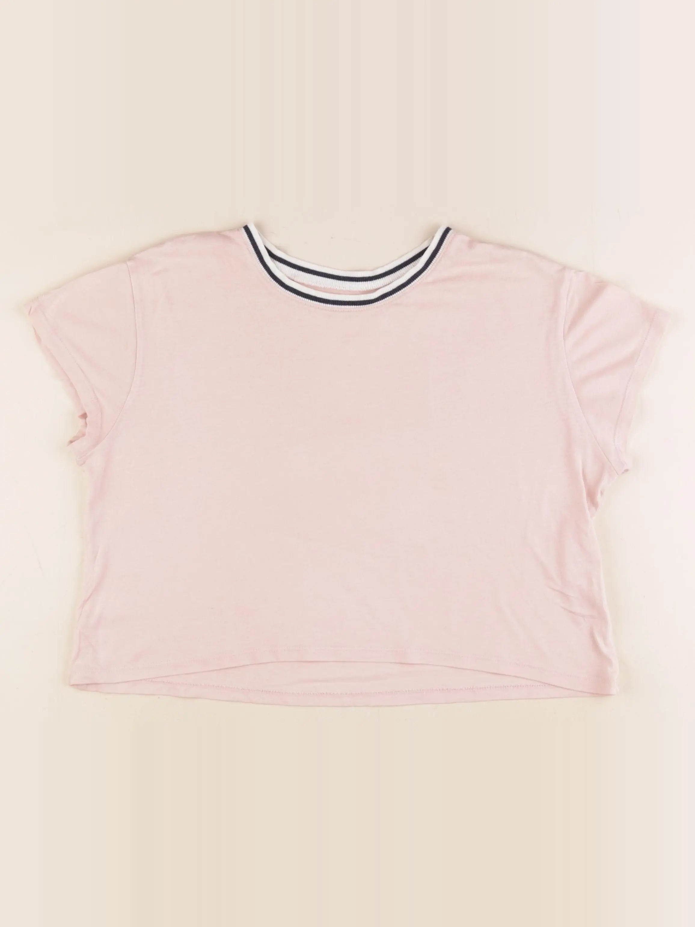 H&M - tee-shirt rose - 8/10 ans