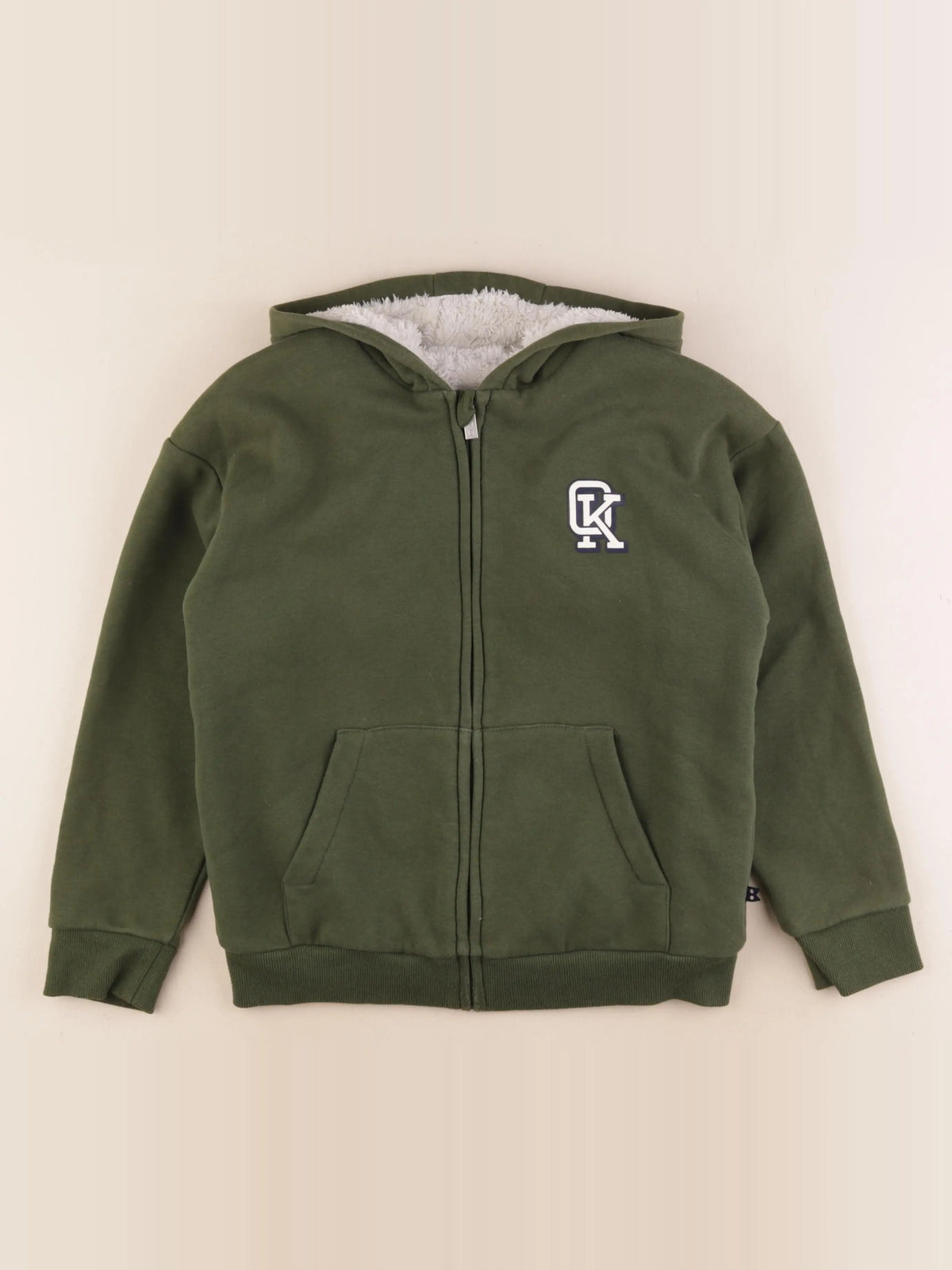 Okaidi - sweat vert - 10 ans