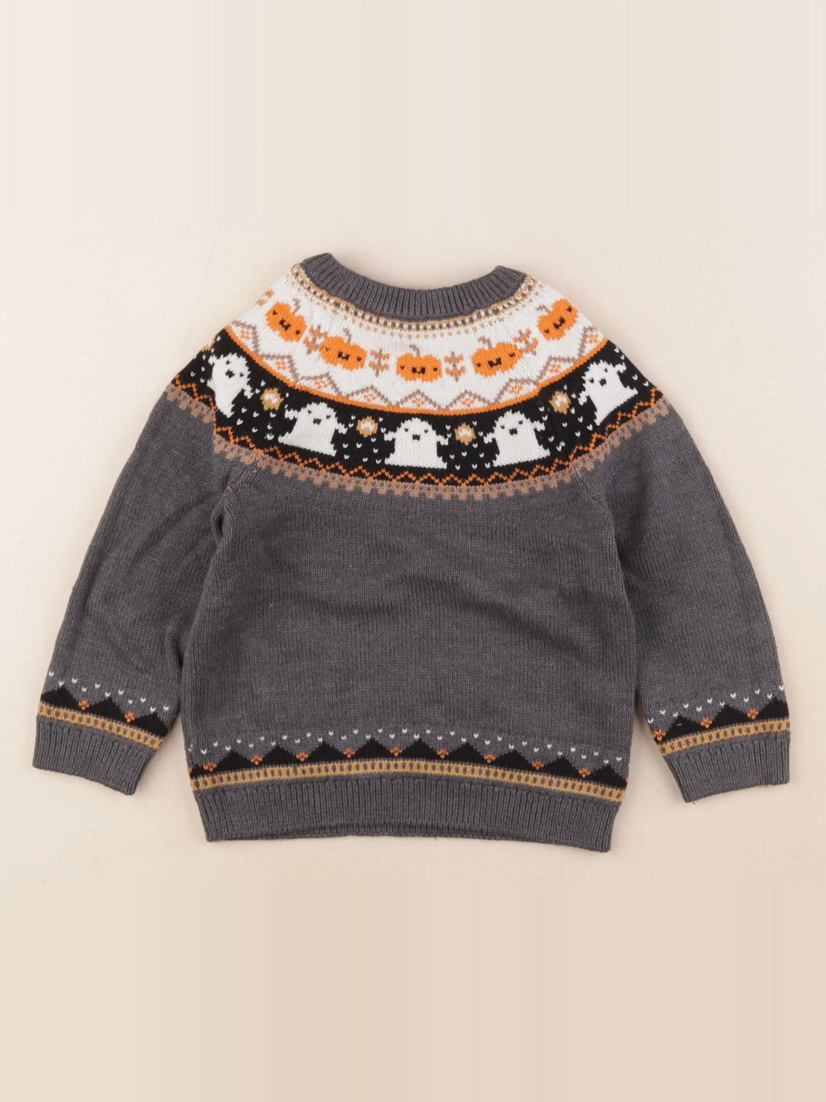 Next - pull gris, multicolore - 18/24 mois