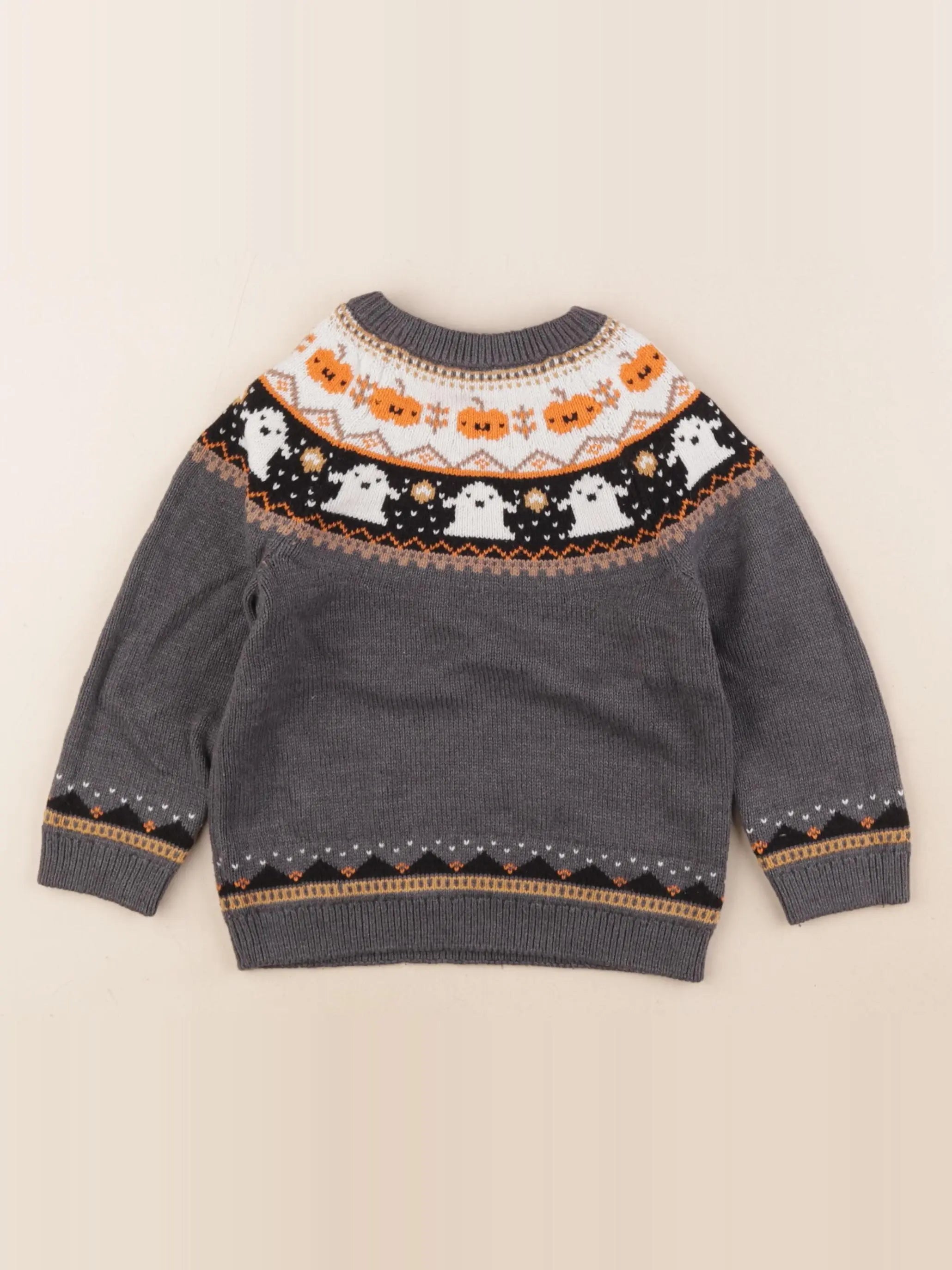 Next - pull gris, multicolore - 18/24 mois