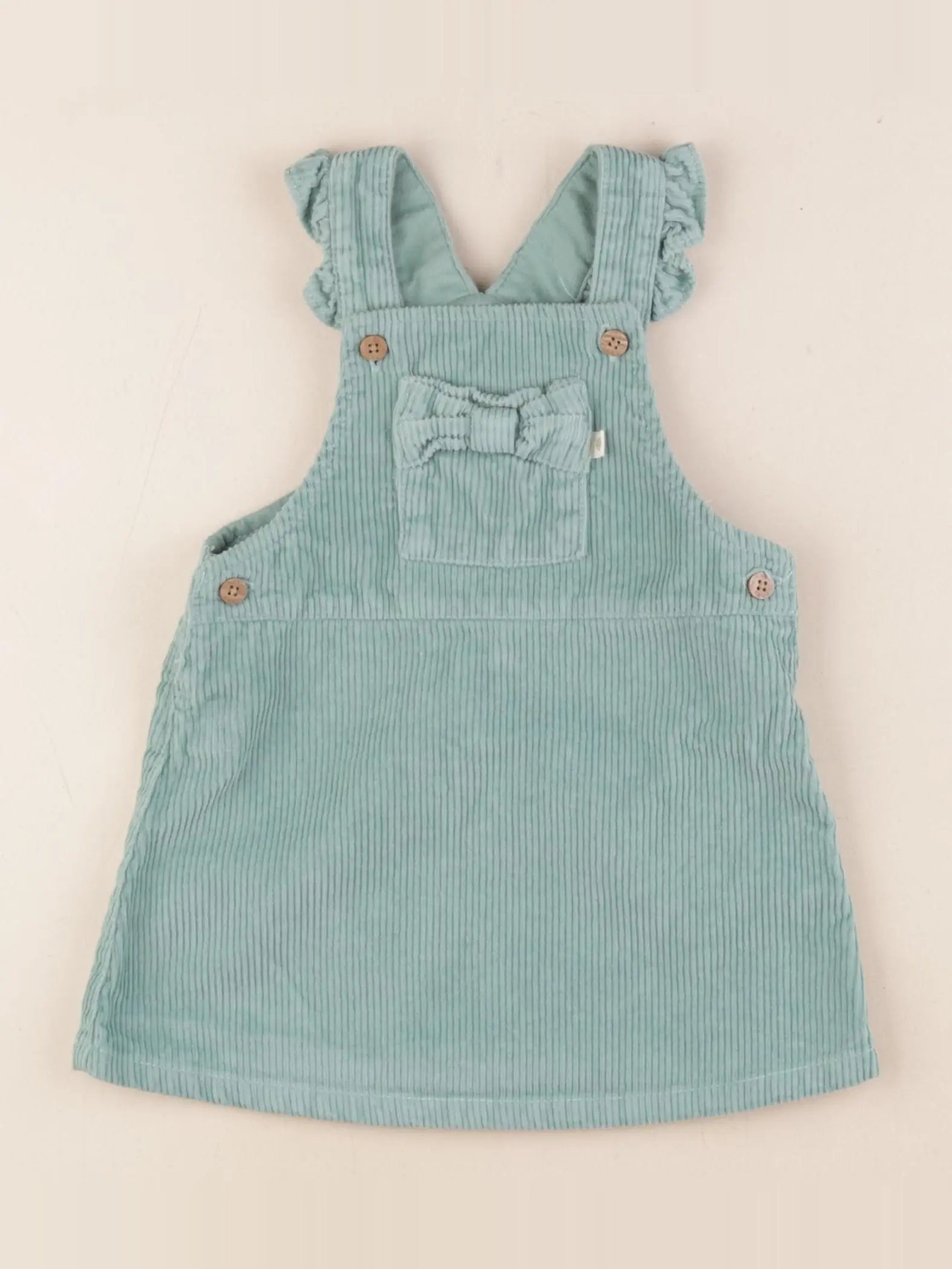 Next - robe vert - 6/9 mois