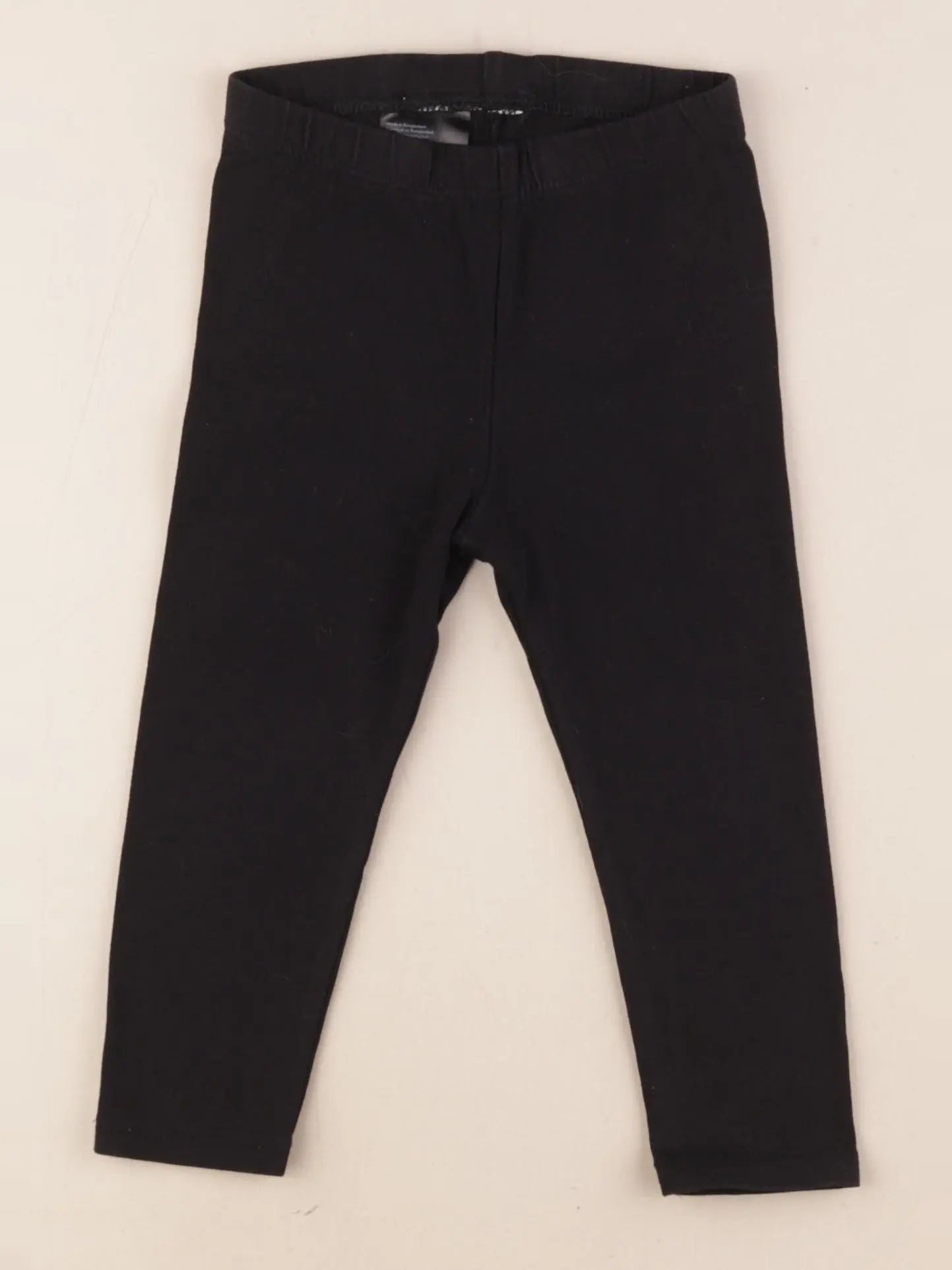 H&M - legging noir - 12/18 mois