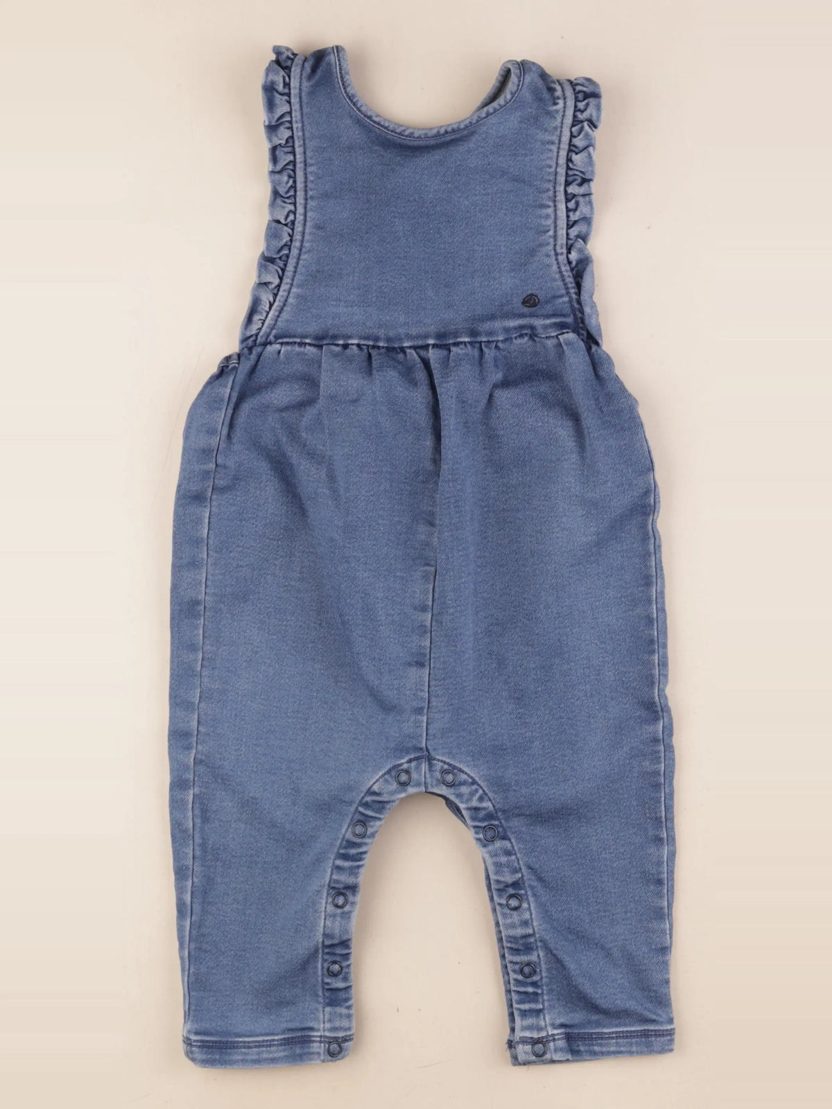 Petit Bateau - salopette bleu - 18 mois