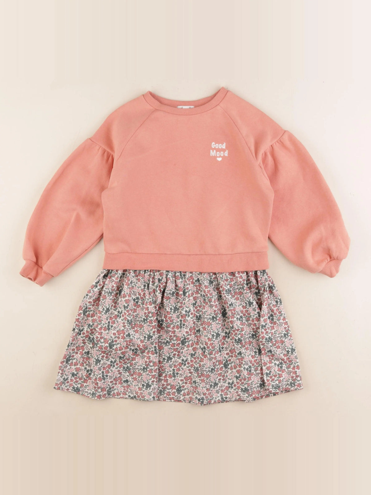 Vertbaudet - robe multicolore - 6 ans