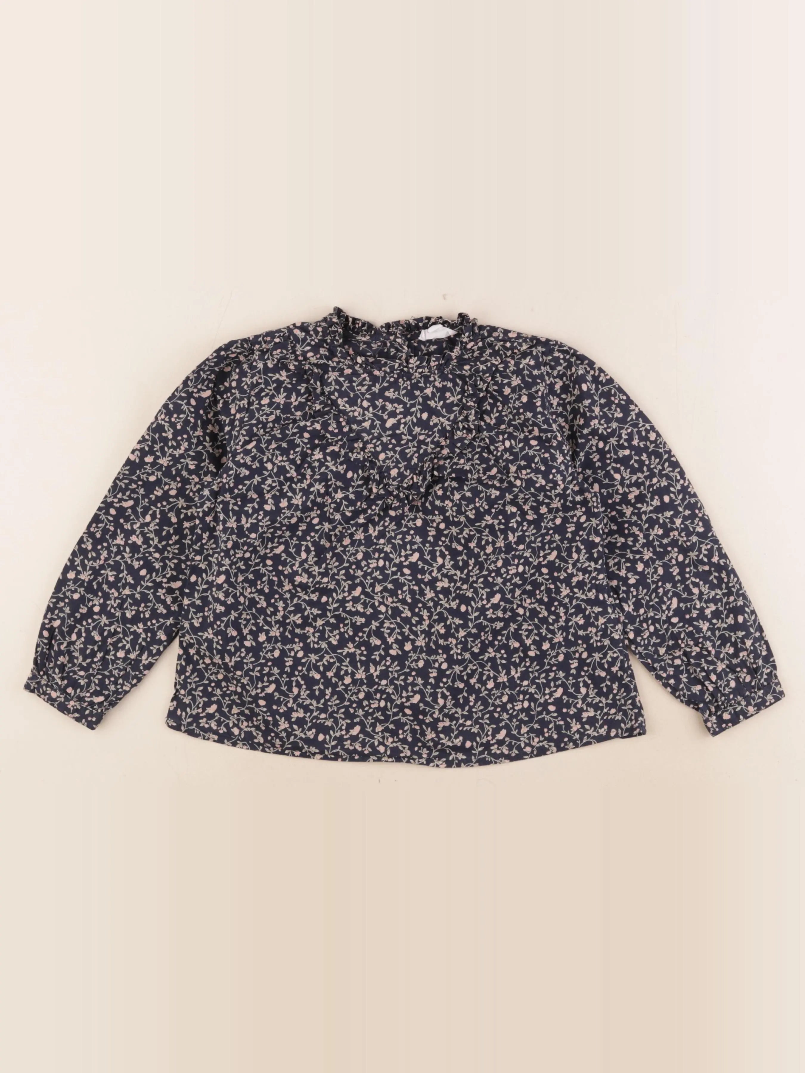 Vertbaudet - blouse bleu - 5 ans
