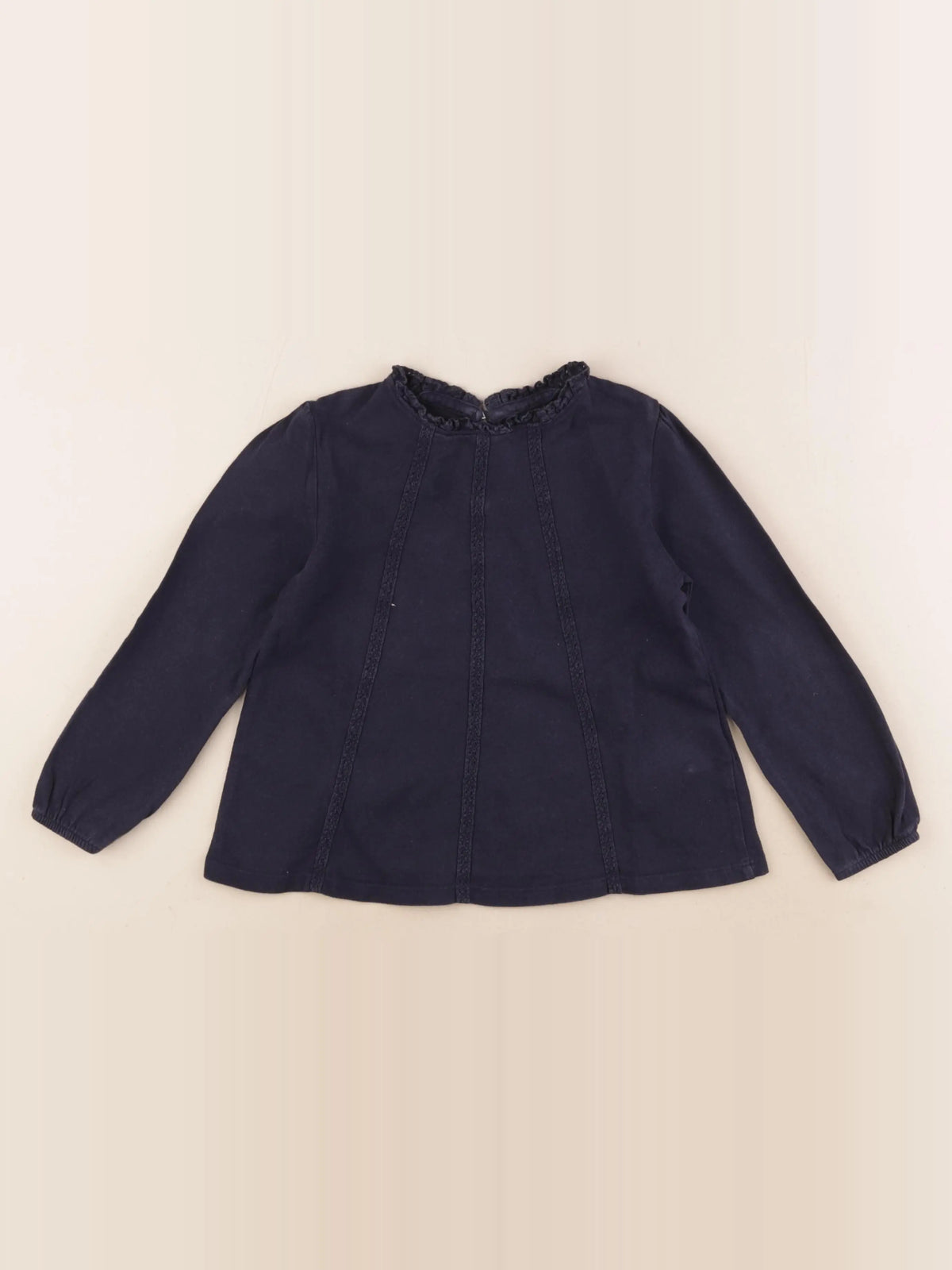 Vertbaudet - tee-shirt bleu - 5 ans