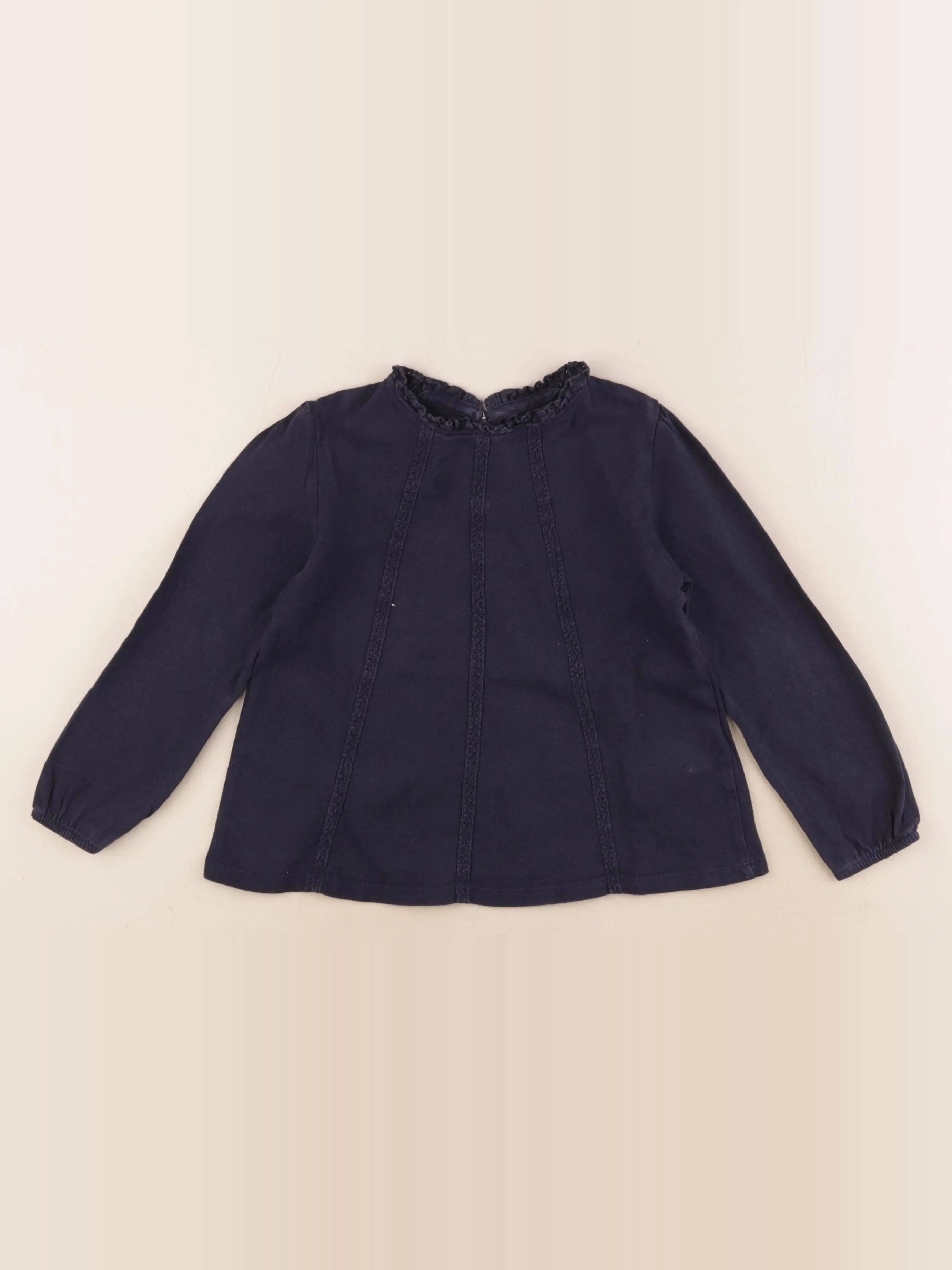 Vertbaudet - tee-shirt bleu - 5 ans