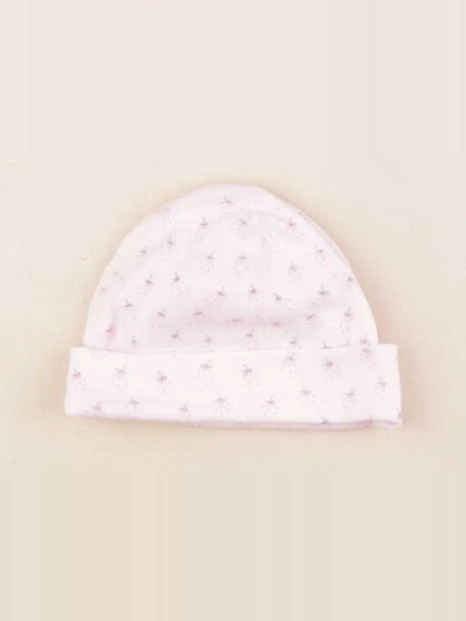 Petit Bateau - bonnet rose - 12 mois