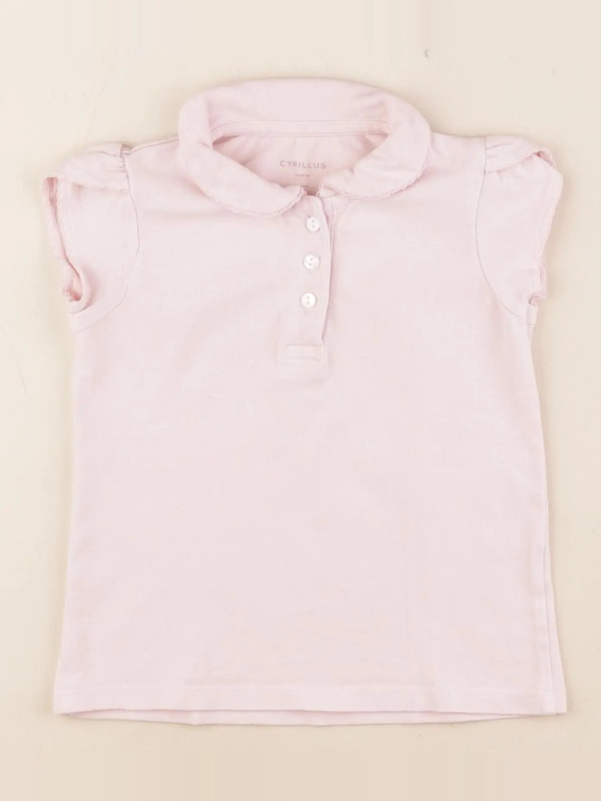 Cyrillus - polo rose - 4 ans