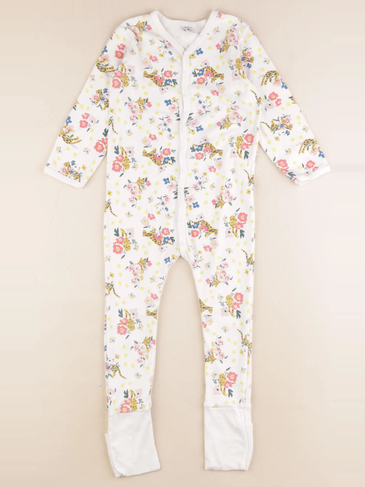 Petit Bateau - pyjama coton multicolore - 36 mois