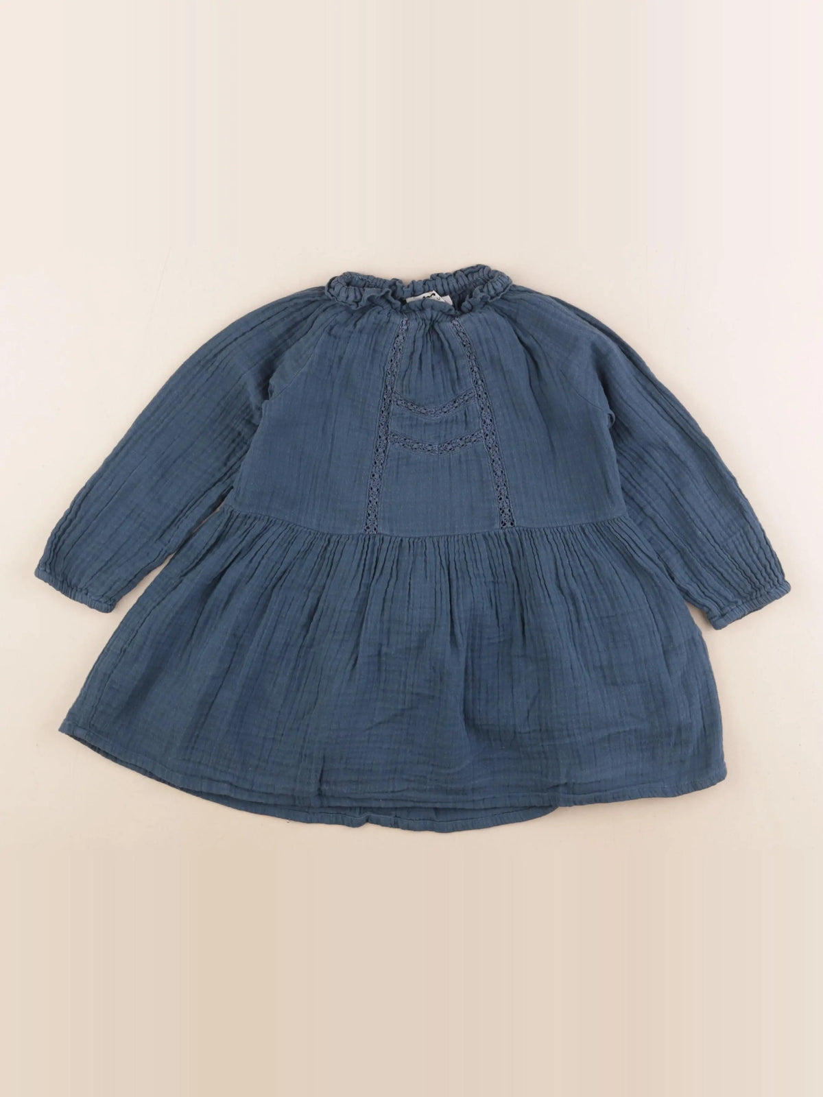 Cyrillus - robe bleu - 3 ans