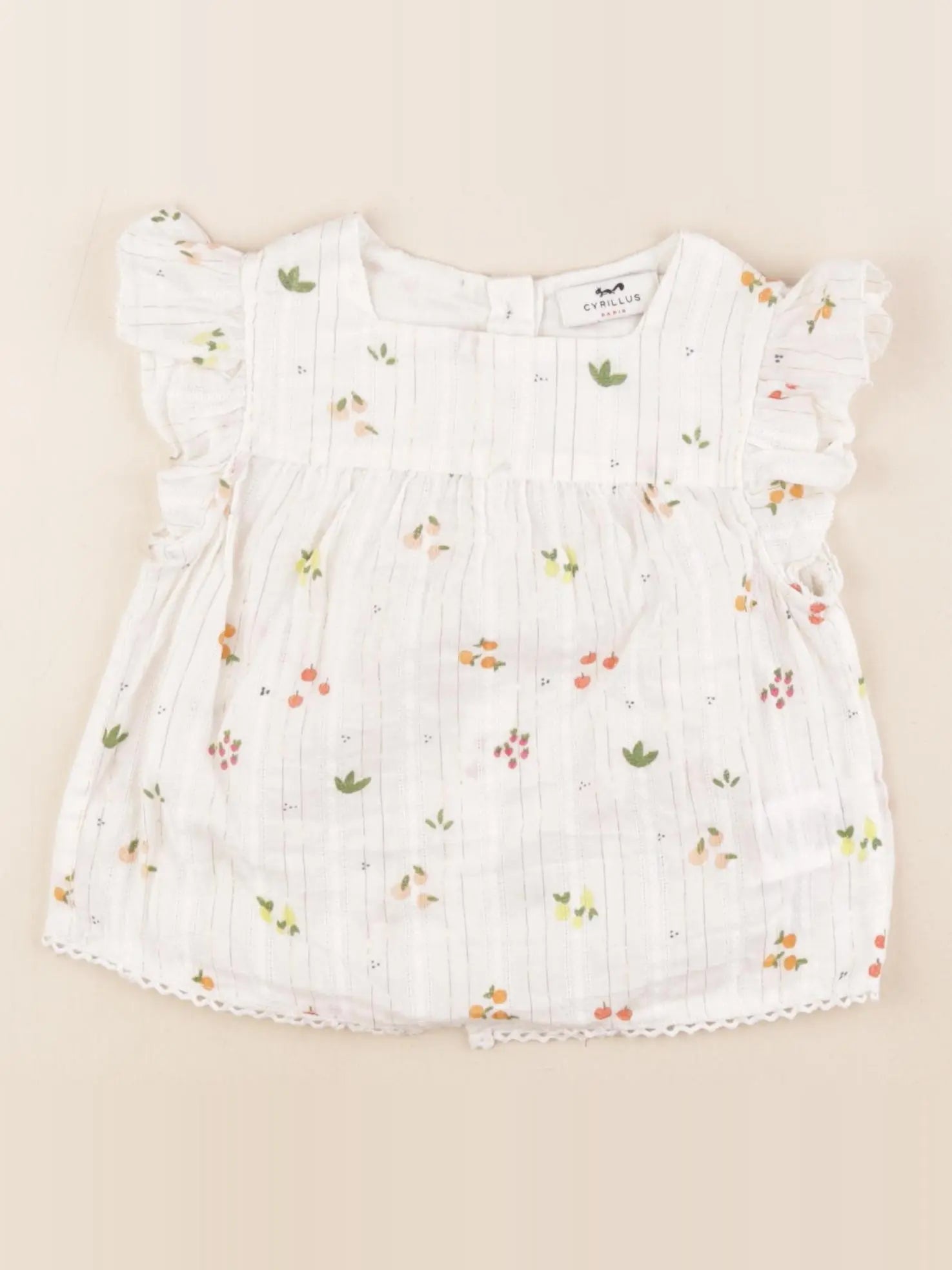 Cyrillus - blouse multicolore - 18 mois