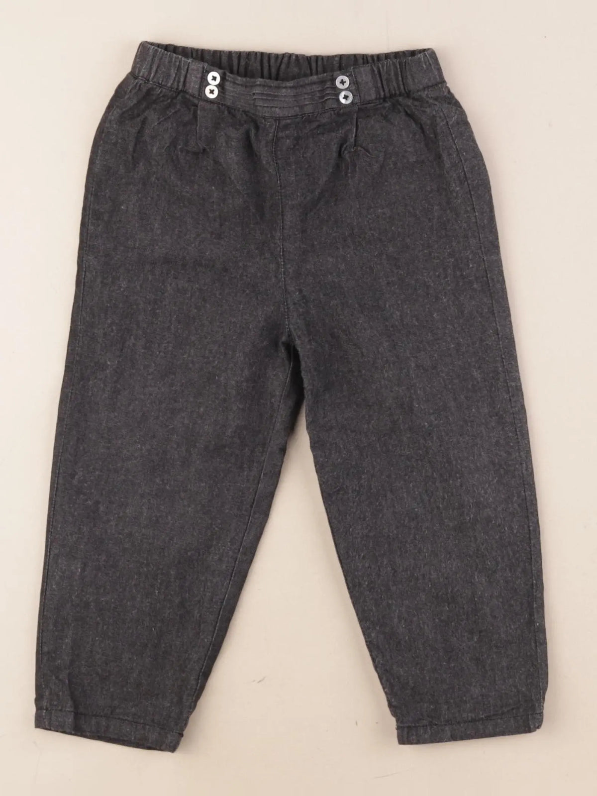 Natalys - pantalon gris - 24 mois
