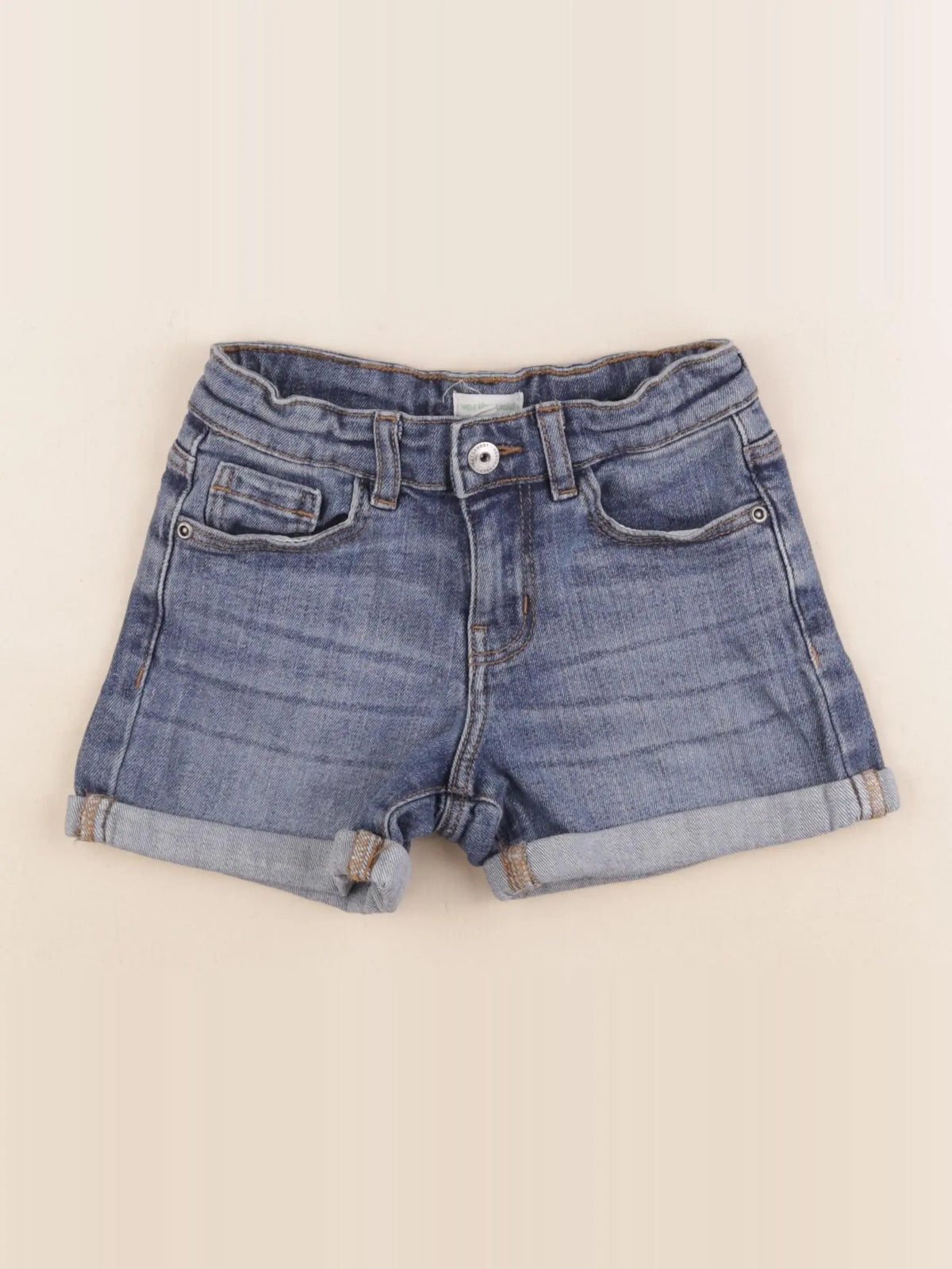 Vertbaudet - short bleu - 6 ans