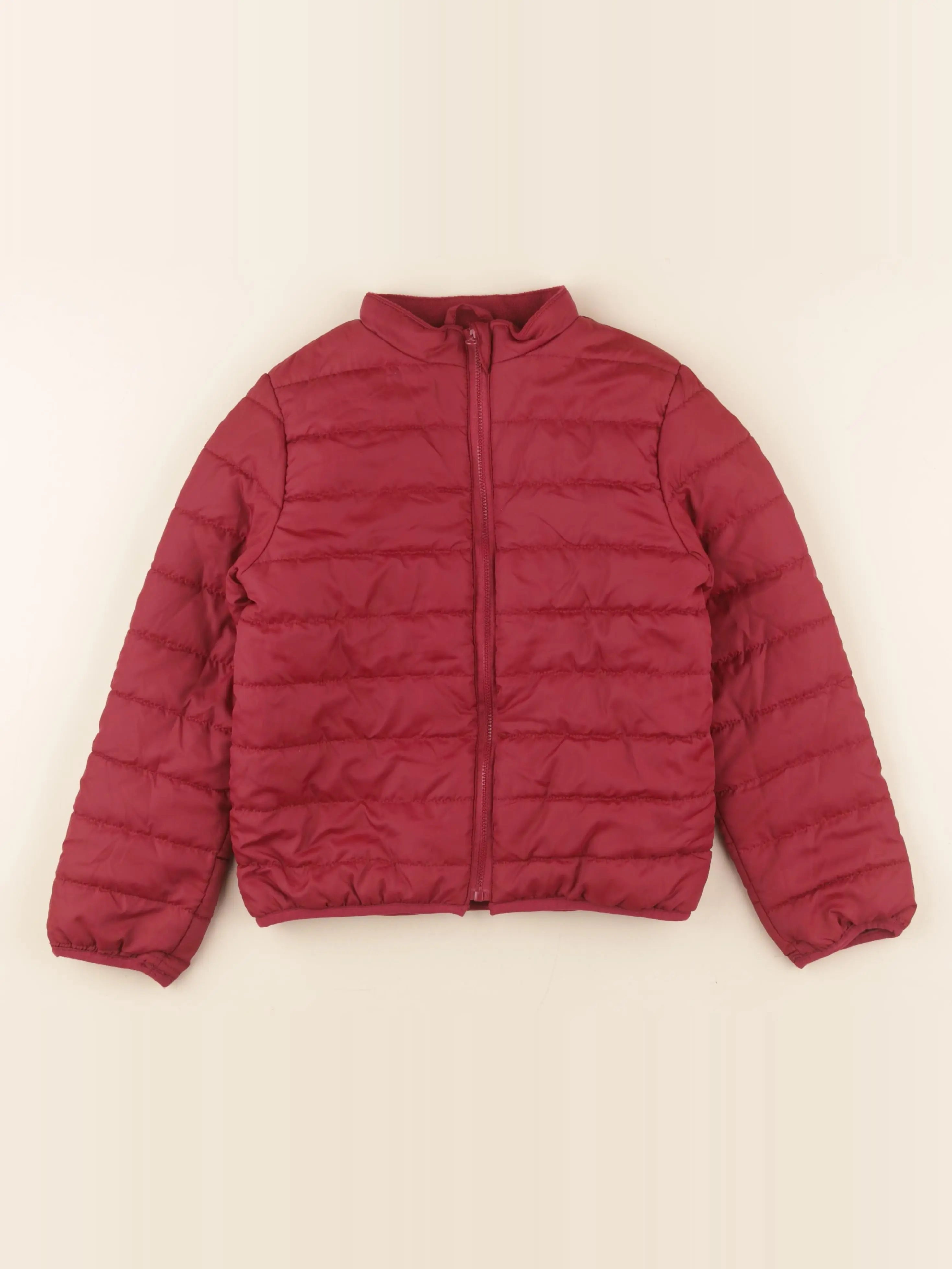 Vertbaudet - doudoune rouge - 9 ans