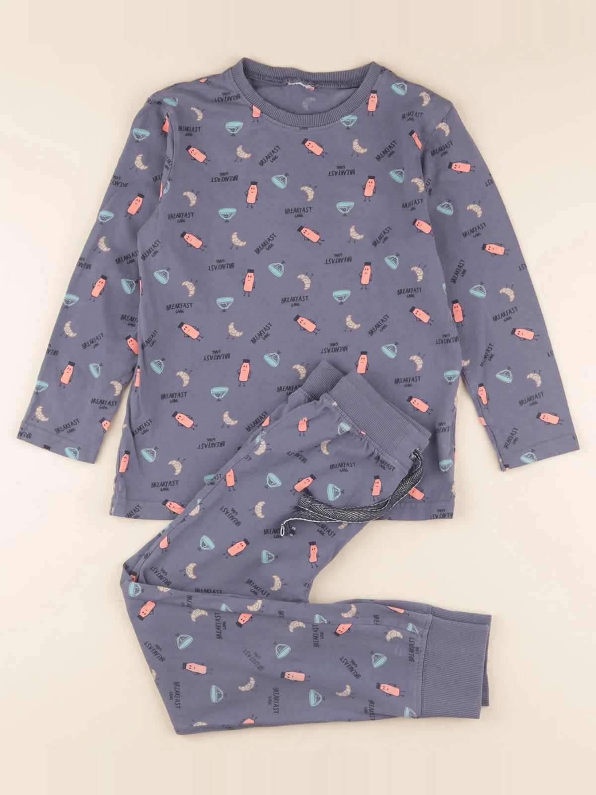 Tape à l'oeil - pyjama coton bleu - 8 ans