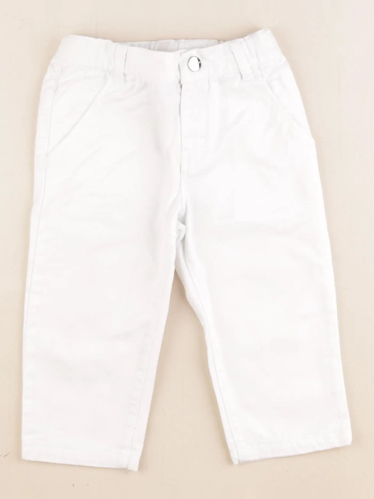 Jacadi - pantalon blanc - 18 mois