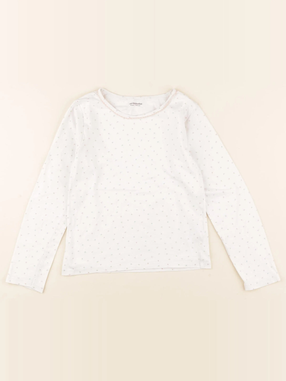 Vertbaudet - maillot de corps blanc - 8 ans