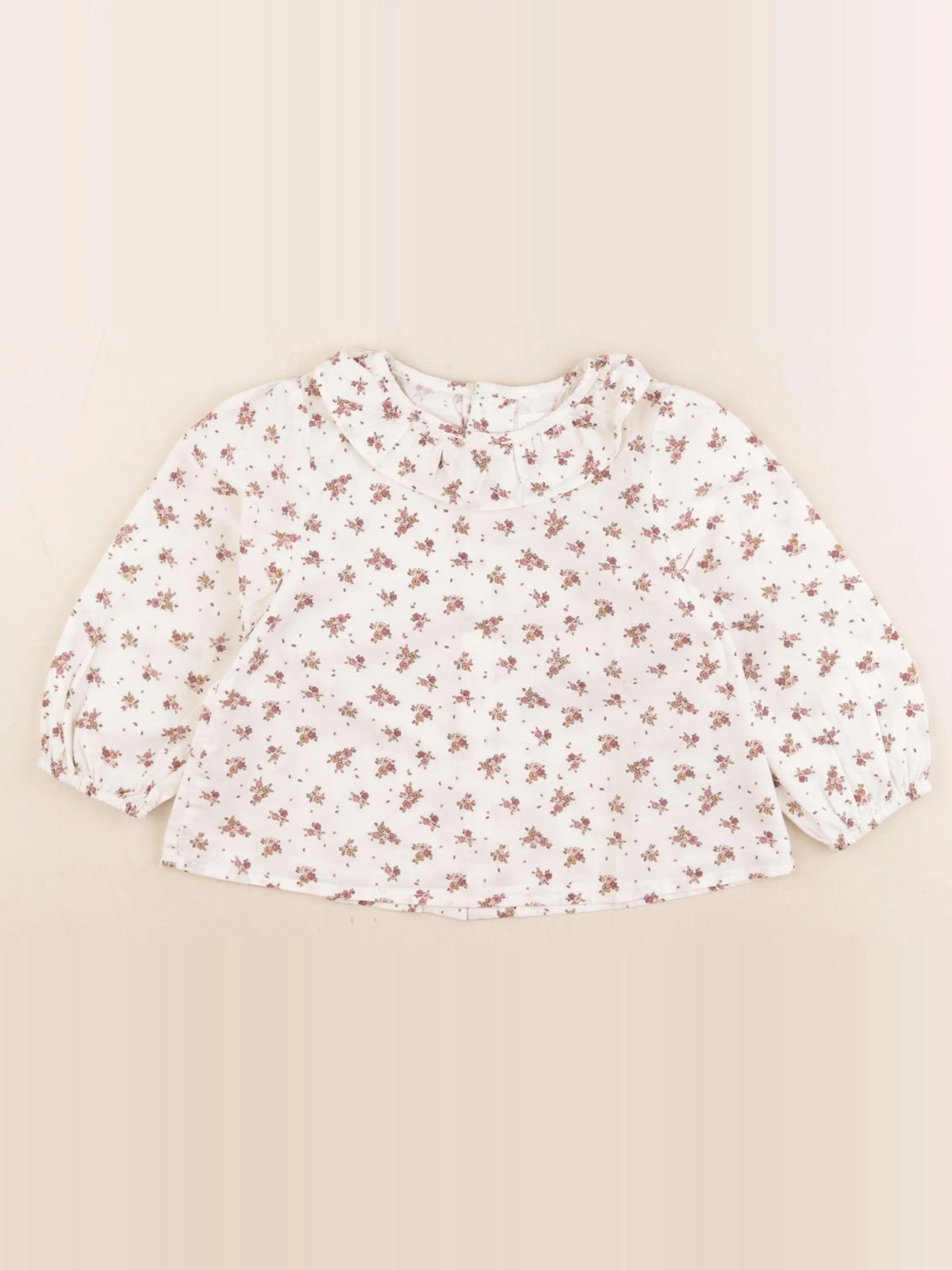 Vertbaudet - blouse beige - 2 ans