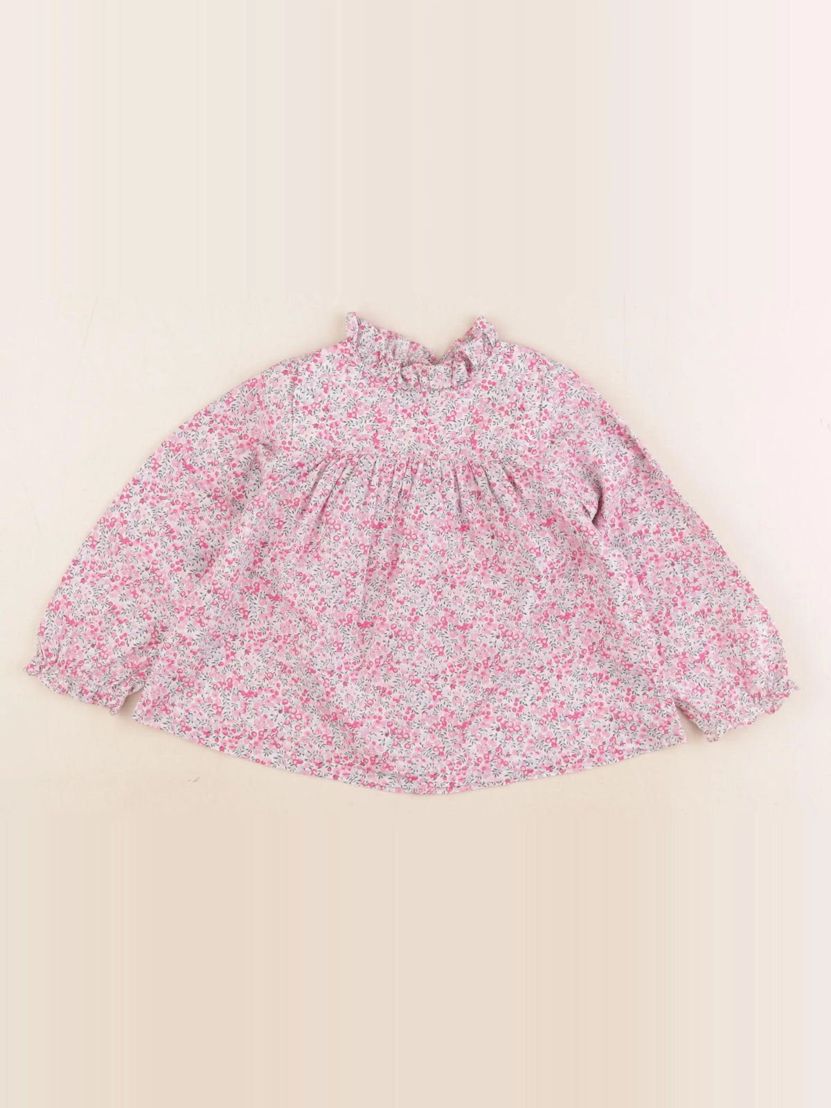 Jacadi - blouse liberty multicolore - 2 ans