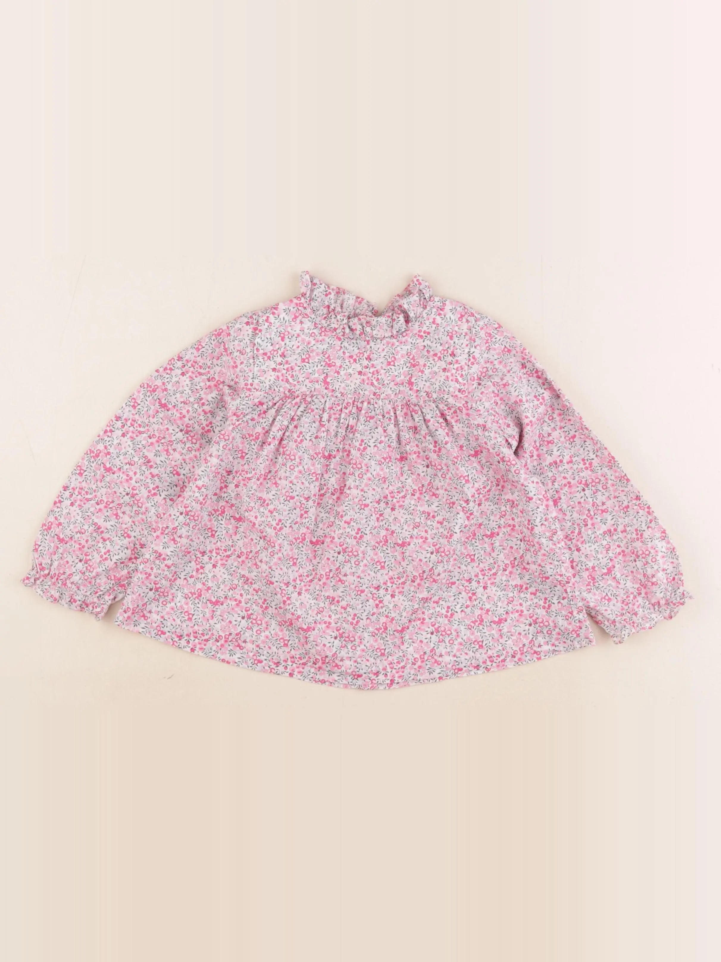 Jacadi - blouse liberty multicolore - 2 ans
