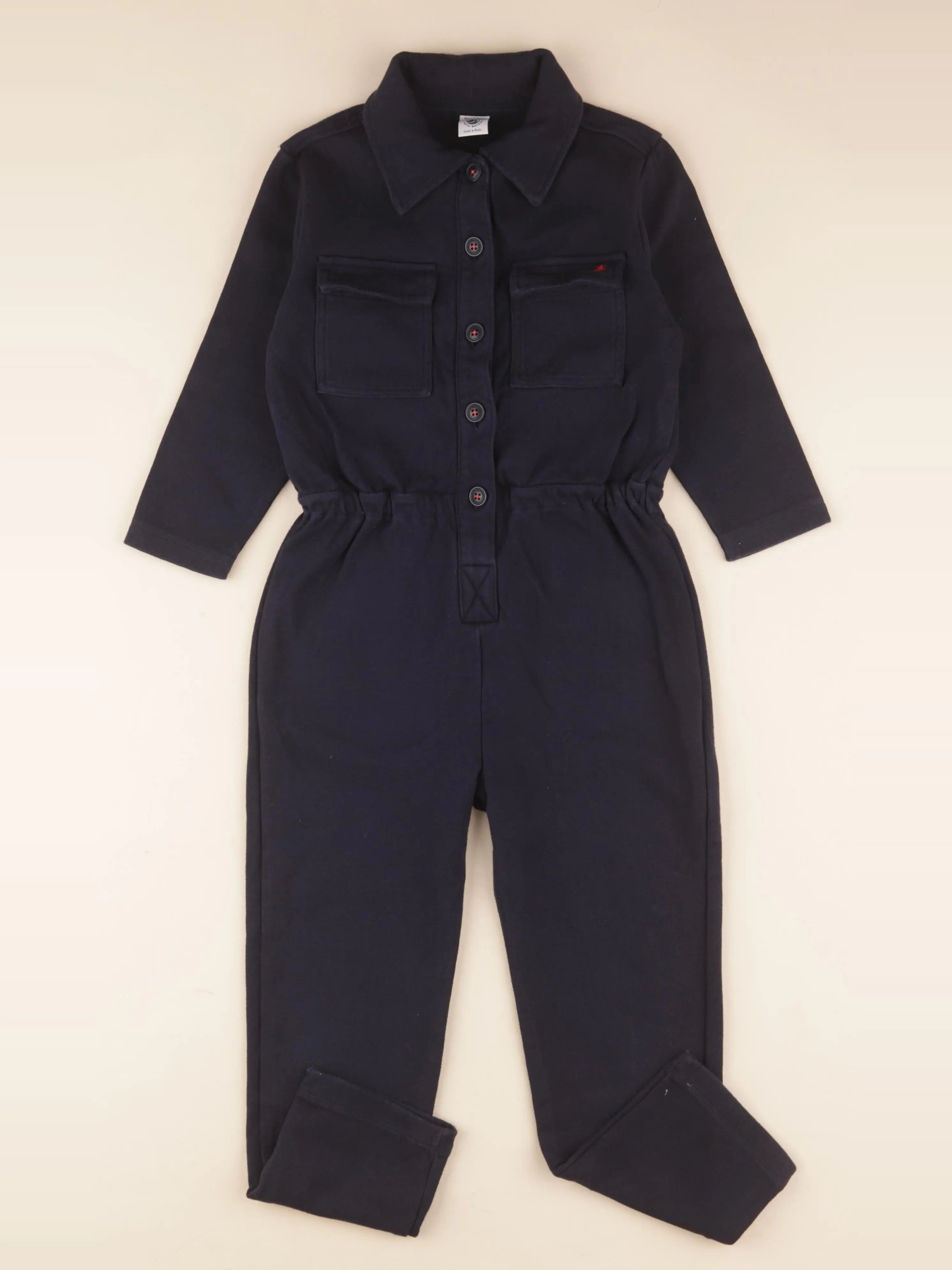 Petit Bateau - combinaison bleu - 8 ans