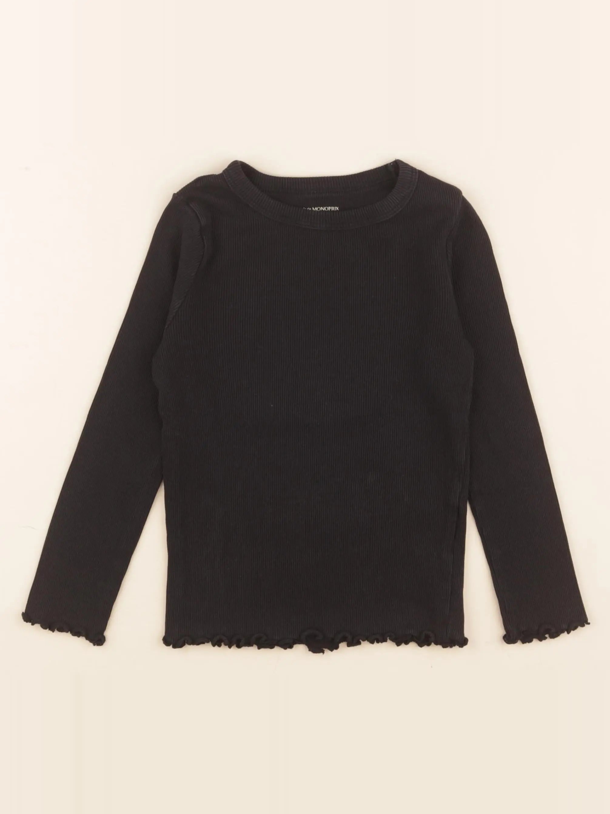 Monoprix - tee-shirt noir - 5 ans