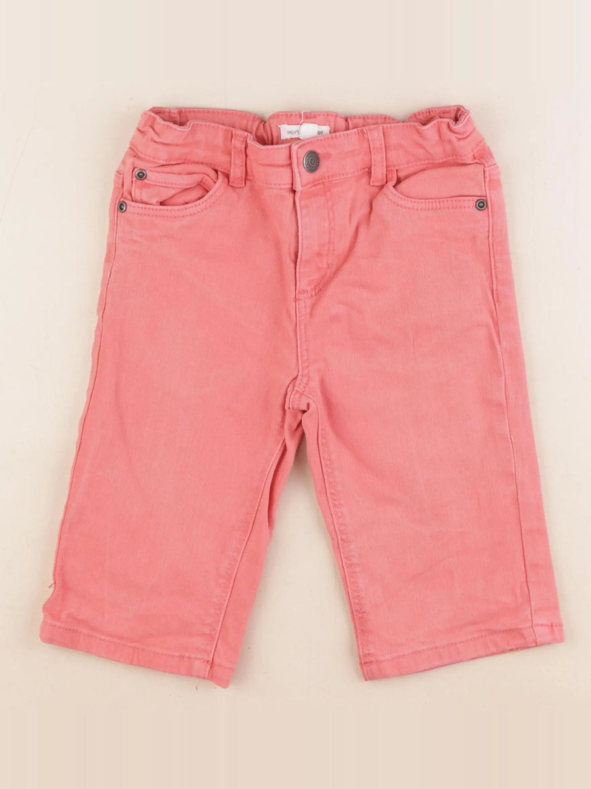 Vertbaudet - short rose - 8 ans
