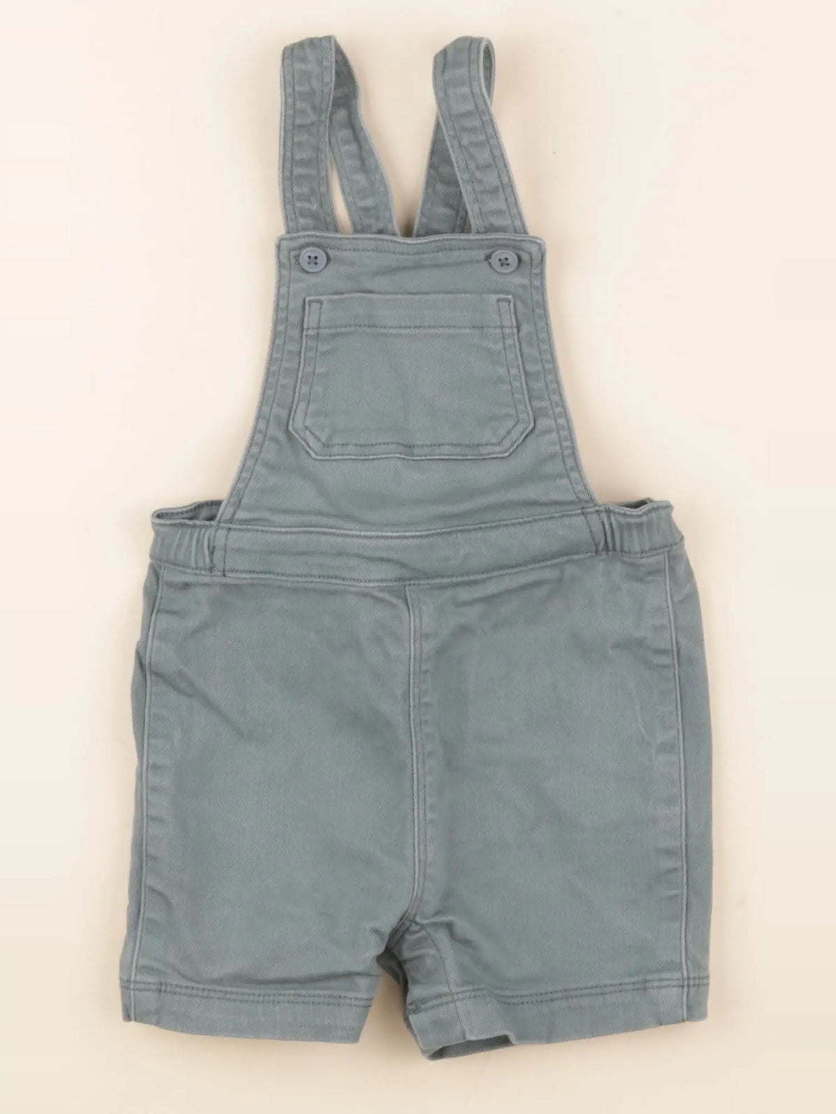 Petit Bateau - salopette vert - 12 mois