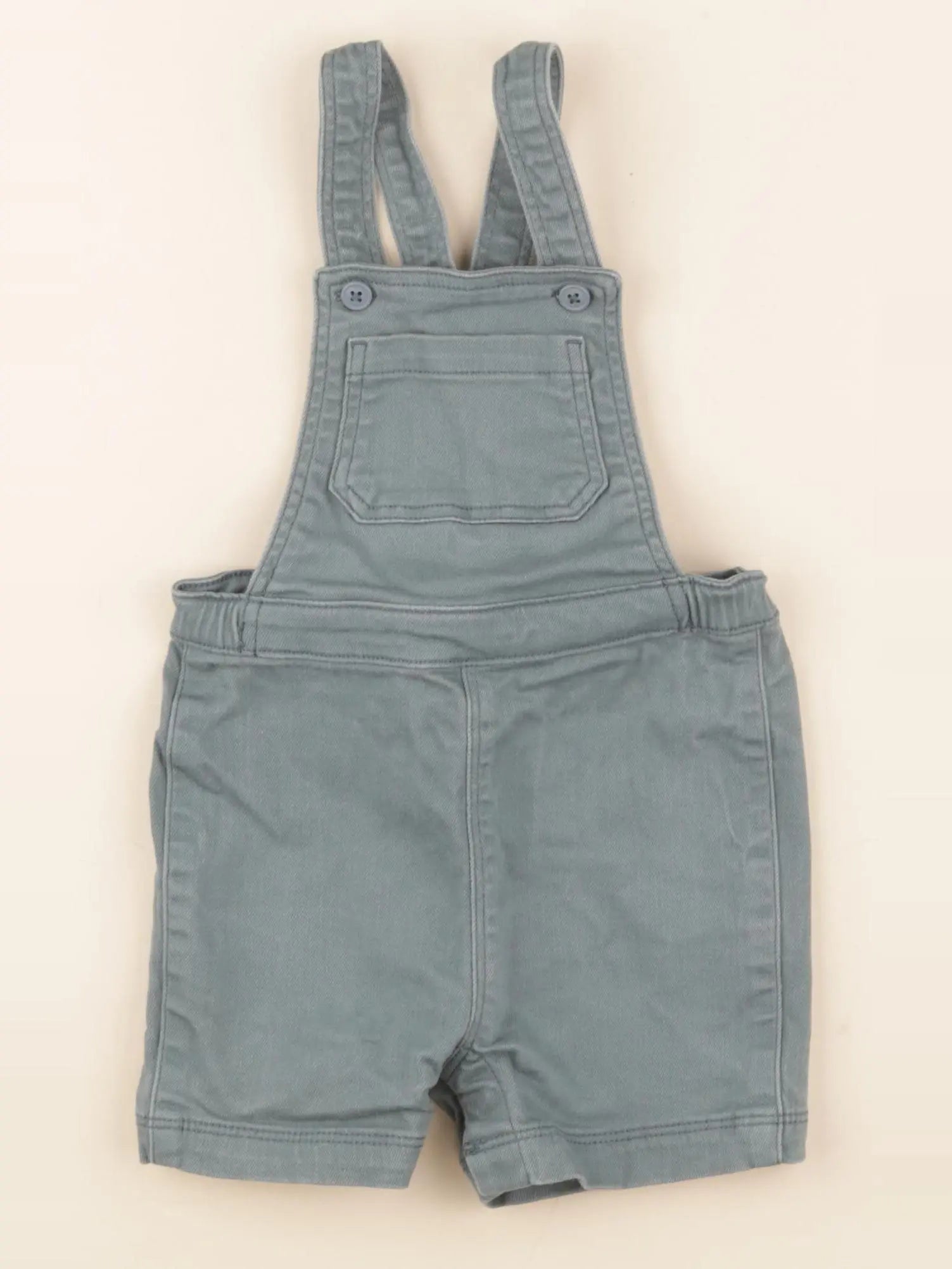 Petit Bateau - salopette vert - 12 mois