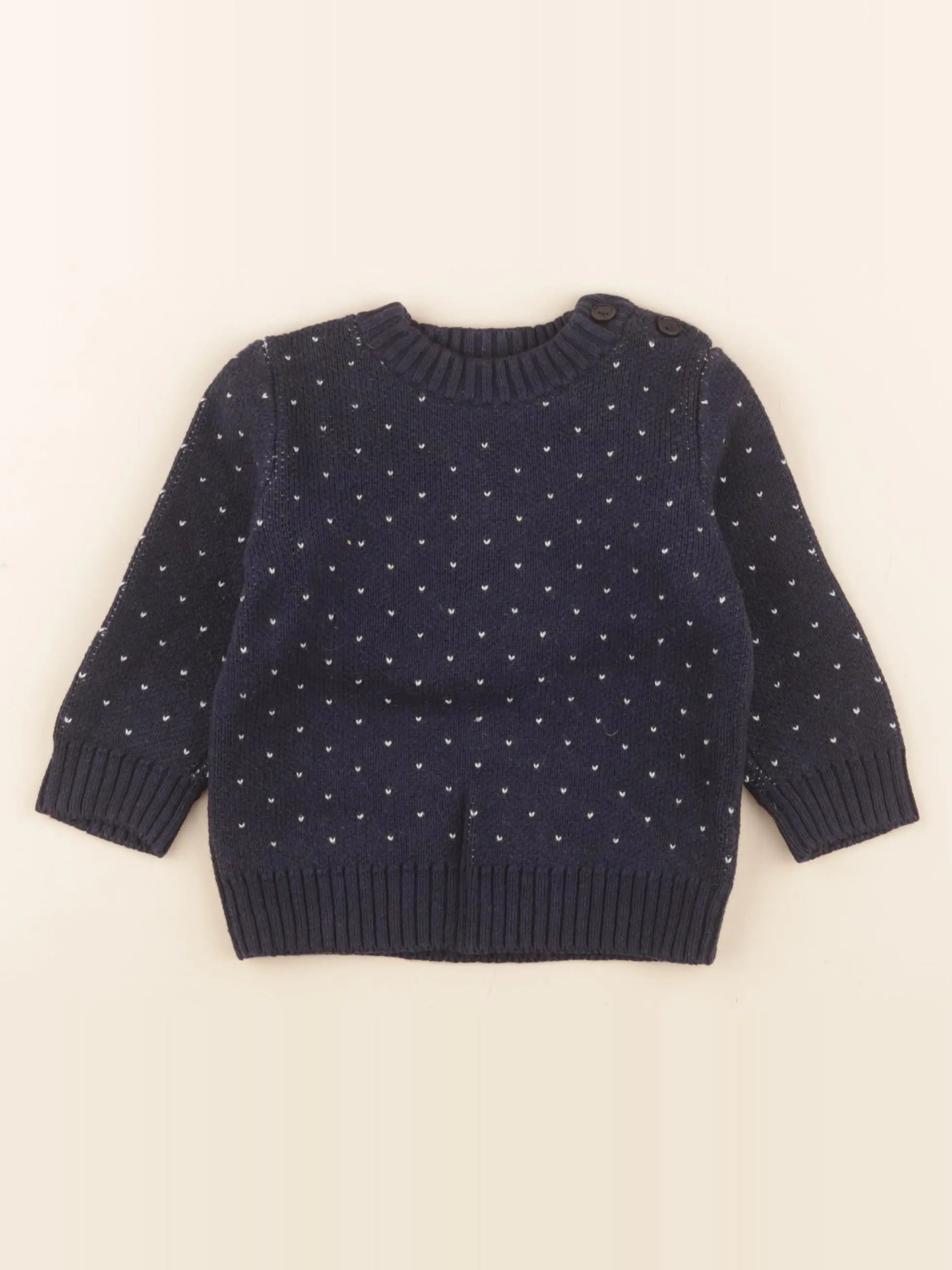 Arket - pull bleu - 12 mois