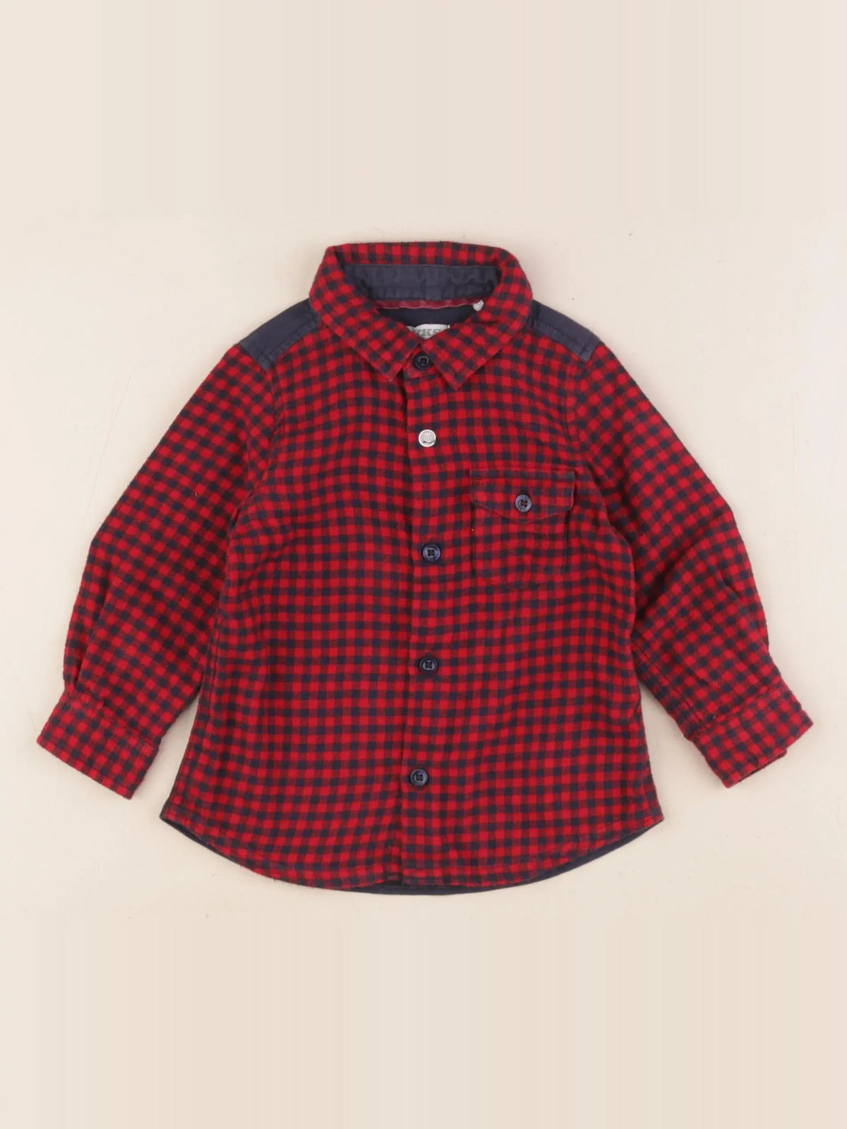 IKKS - chemise rouge - 12 mois