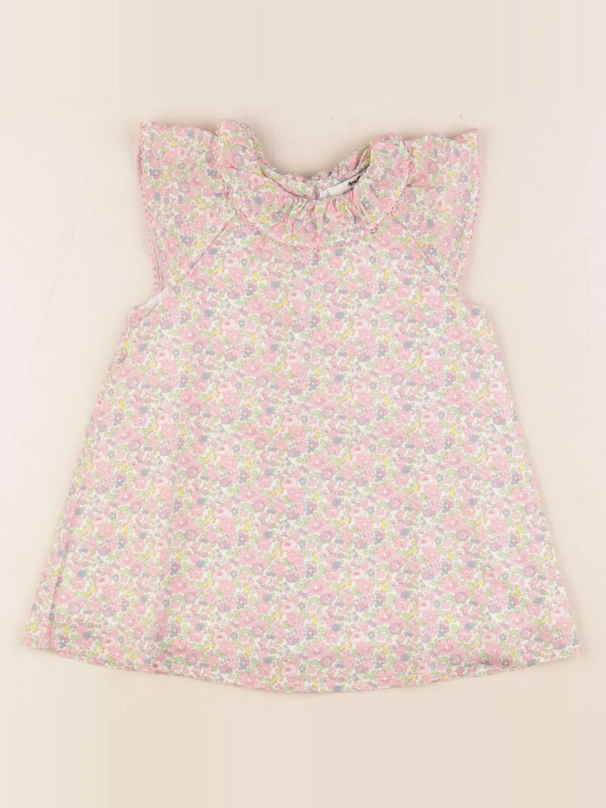Cyrillus - robe multicolore - 9 mois