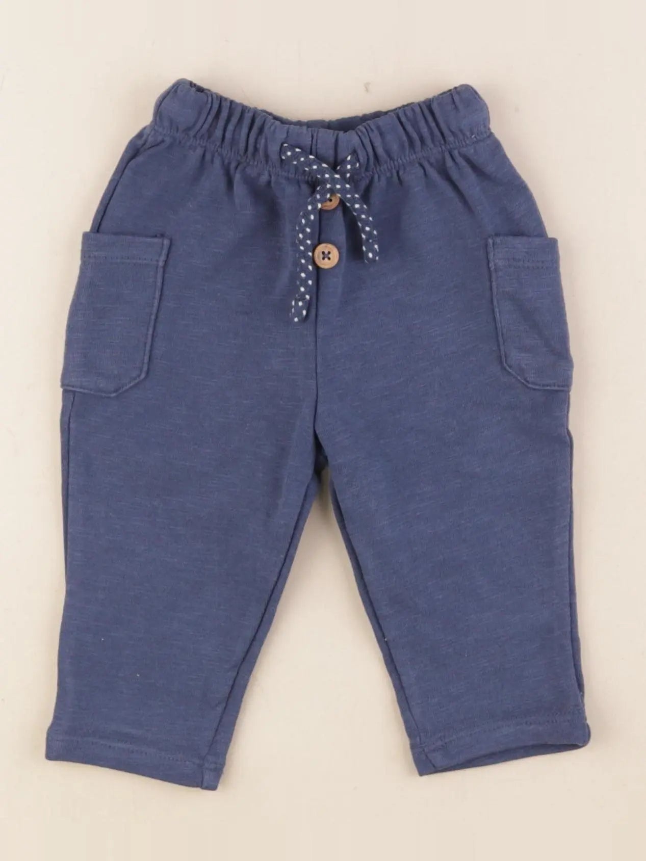 Tape à l'oeil - pantalon bleu - 3 mois