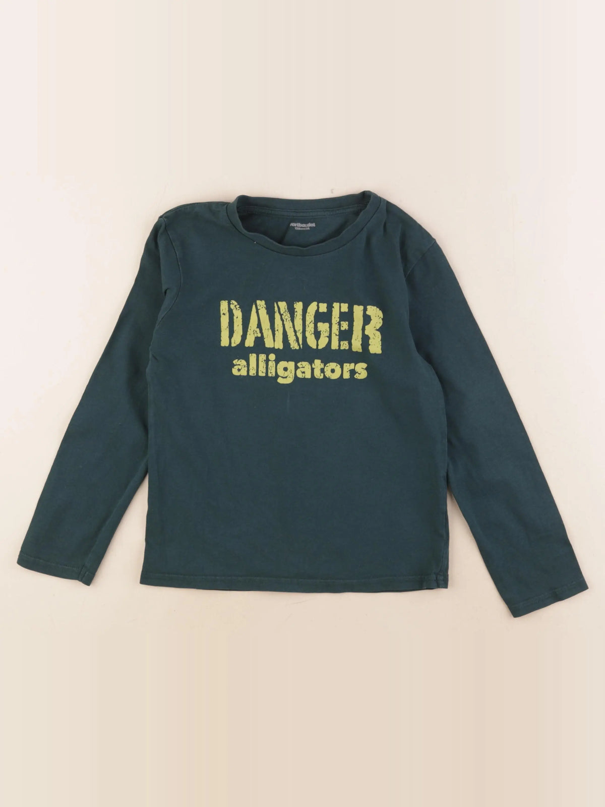 Vertbaudet - tee-shirt vert - 8 ans