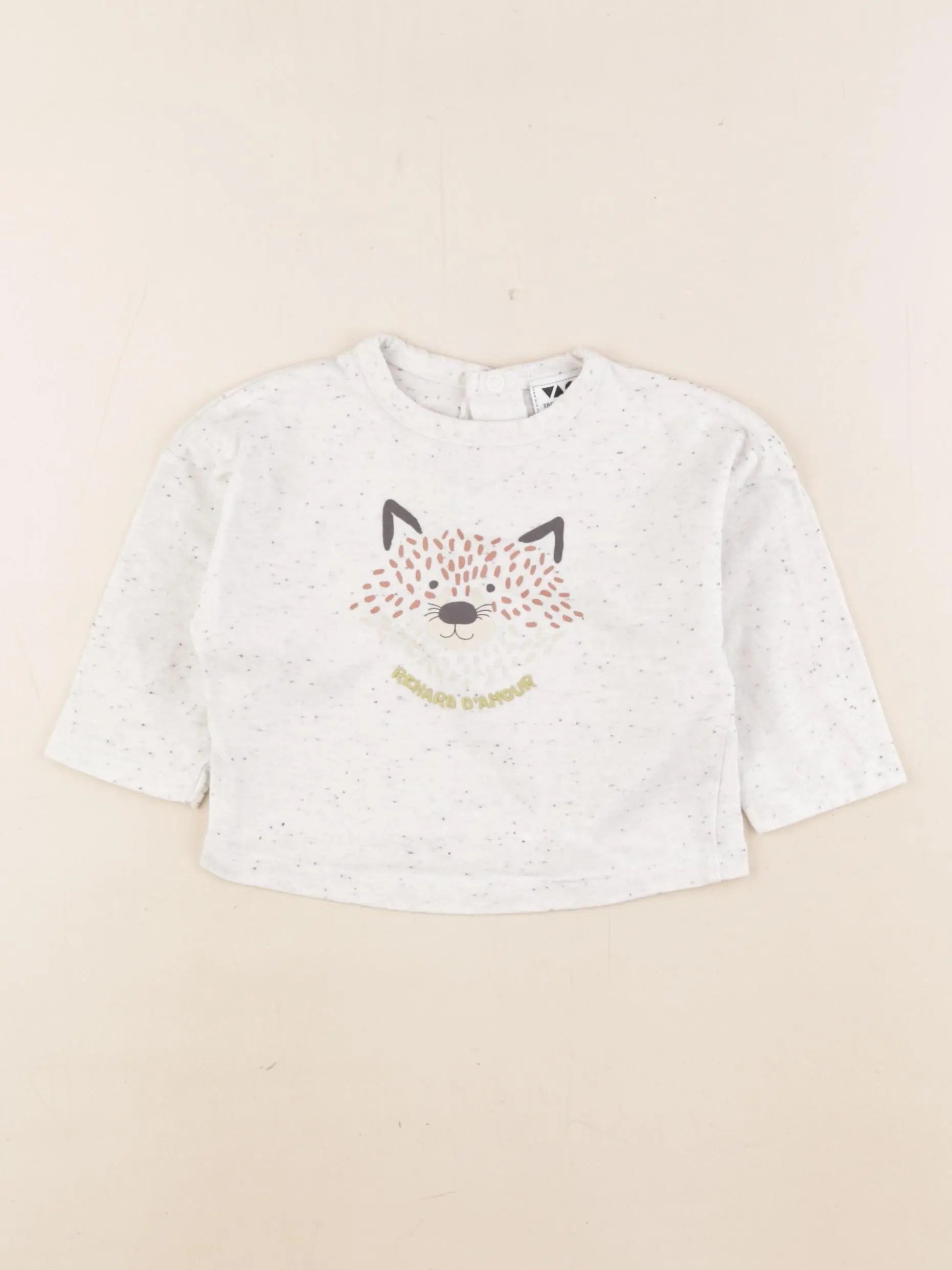Tape à l'oeil - tee-shirt gris - 9 mois