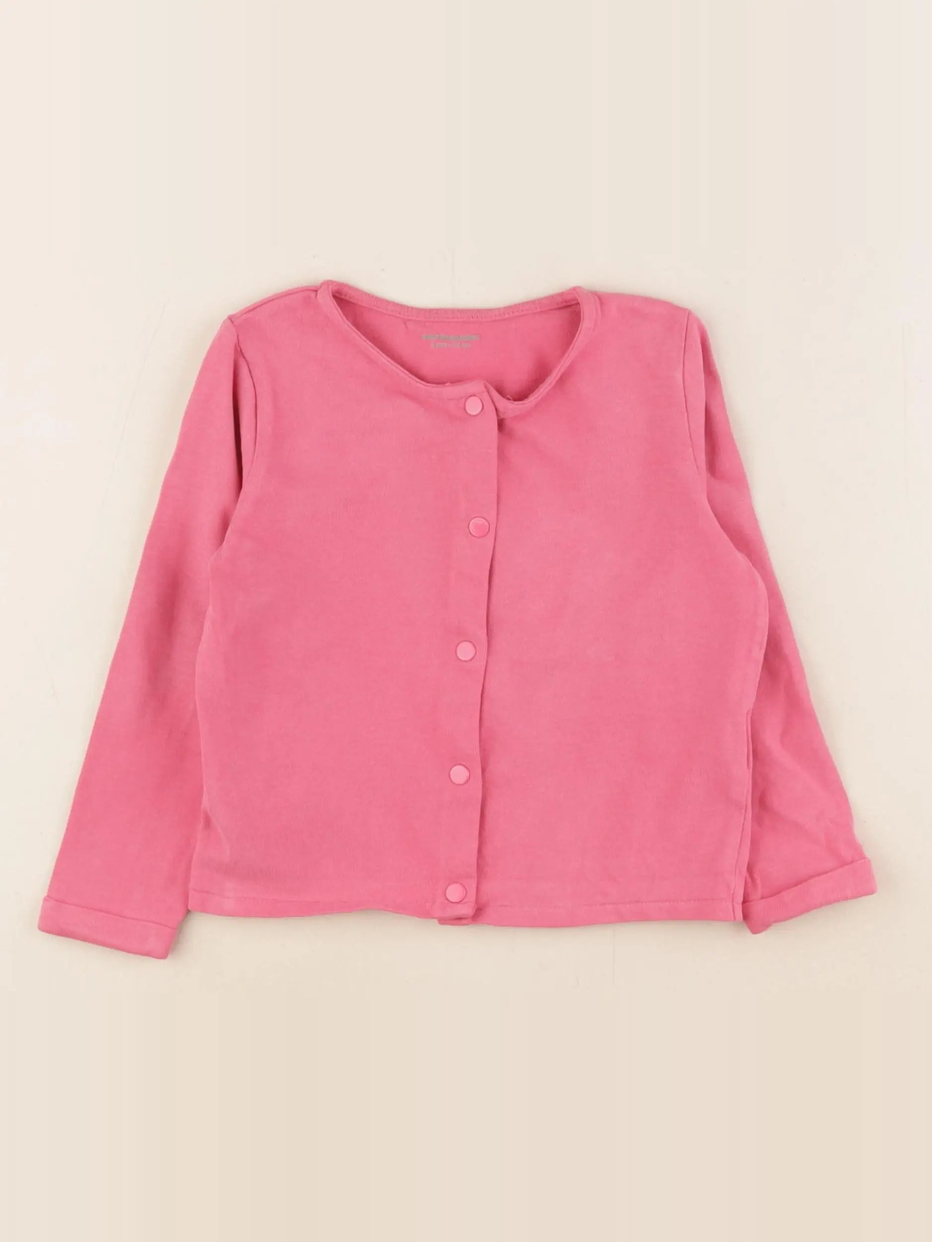 Vertbaudet - sweat rose - 3 ans