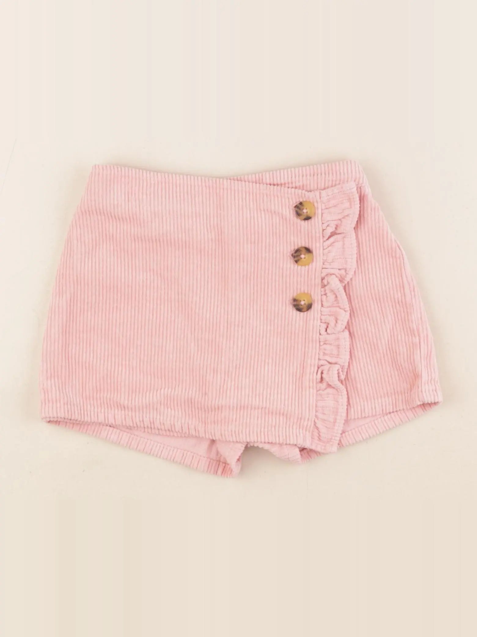 Vertbaudet - jupe short rose - 3 ans