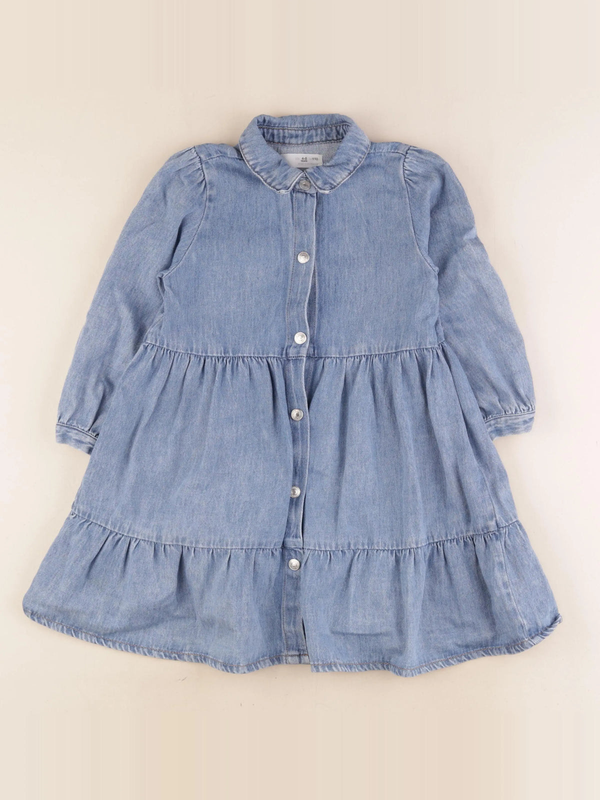 Zara - robe bleu - 4/5 ans