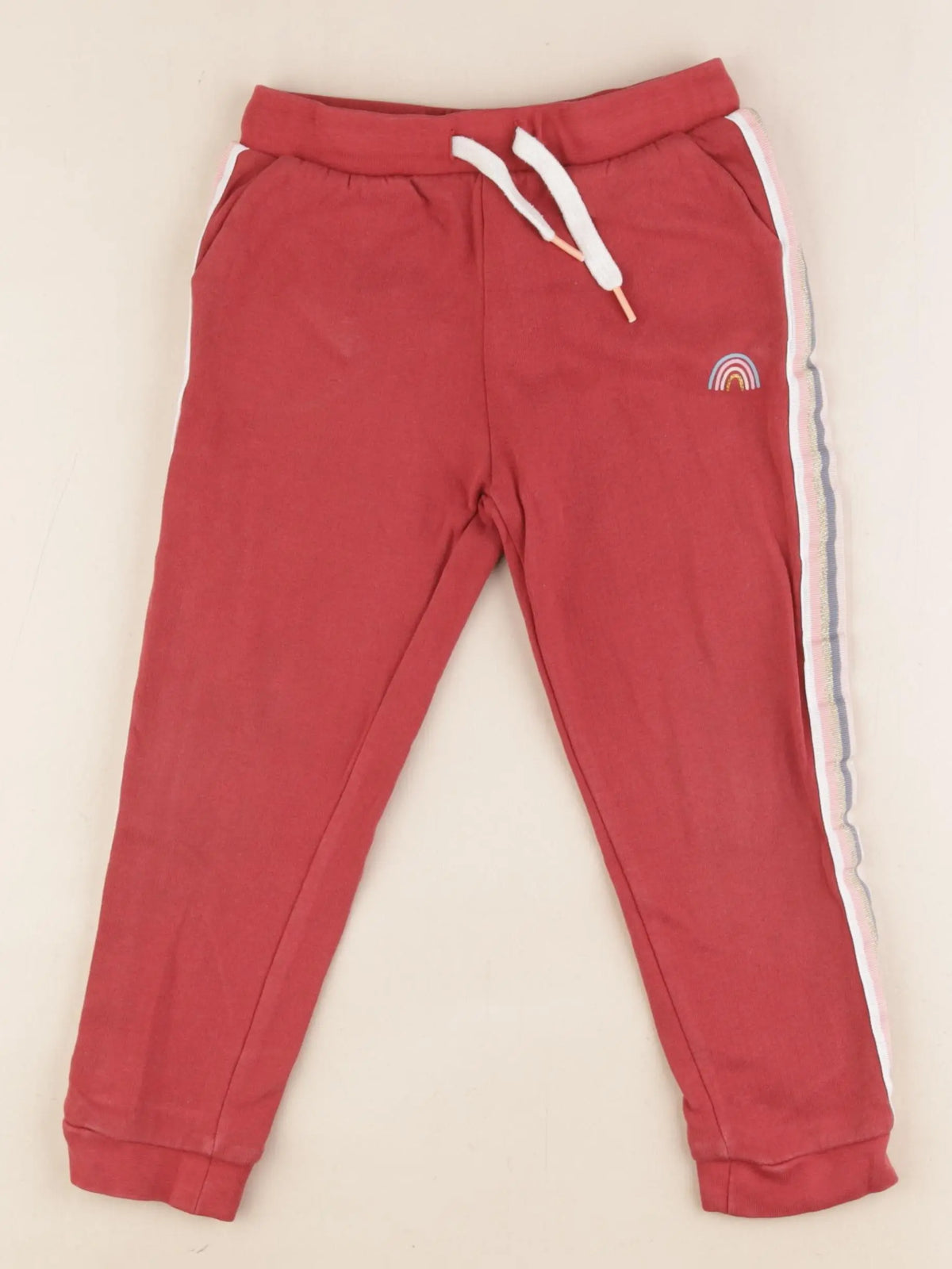 Vertbaudet - jogging rouge - 5 ans