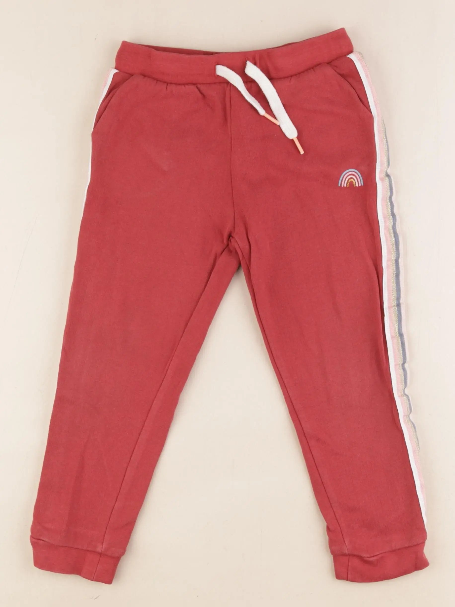 Vertbaudet - jogging rouge - 5 ans