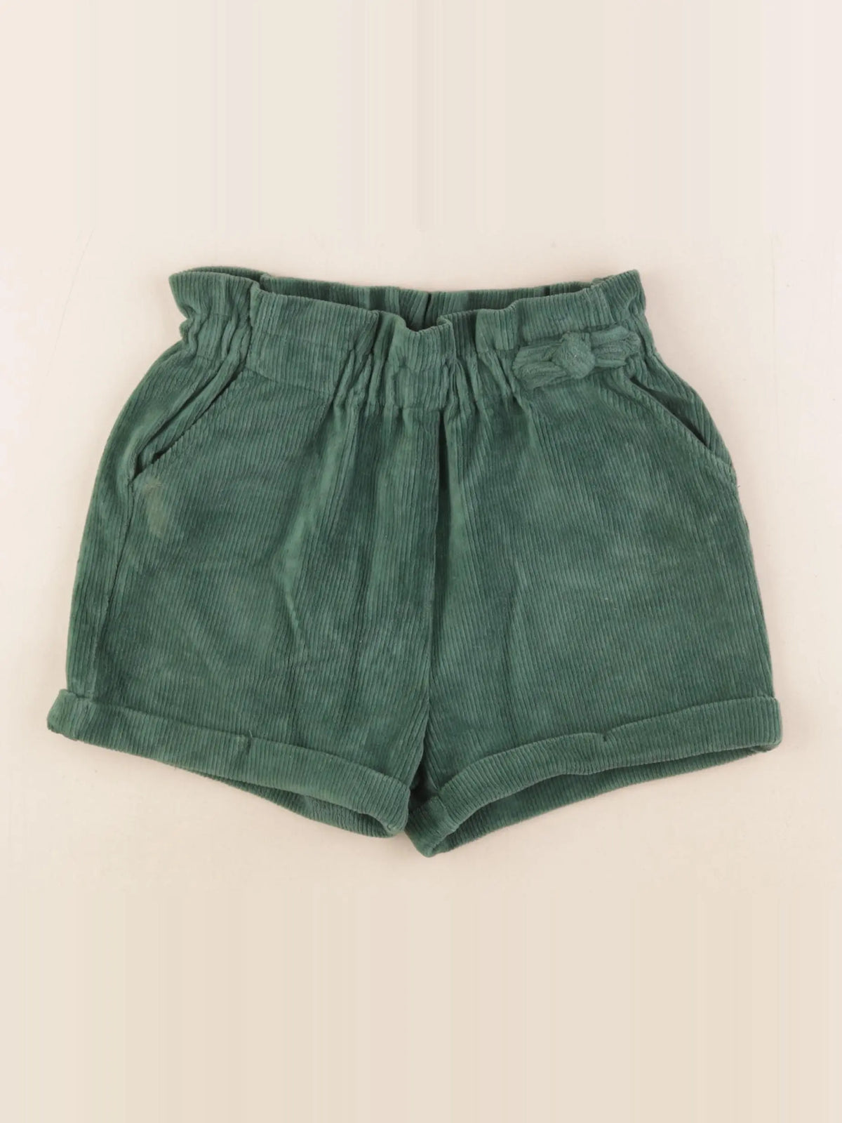 Vertbaudet - short vert - 8 ans
