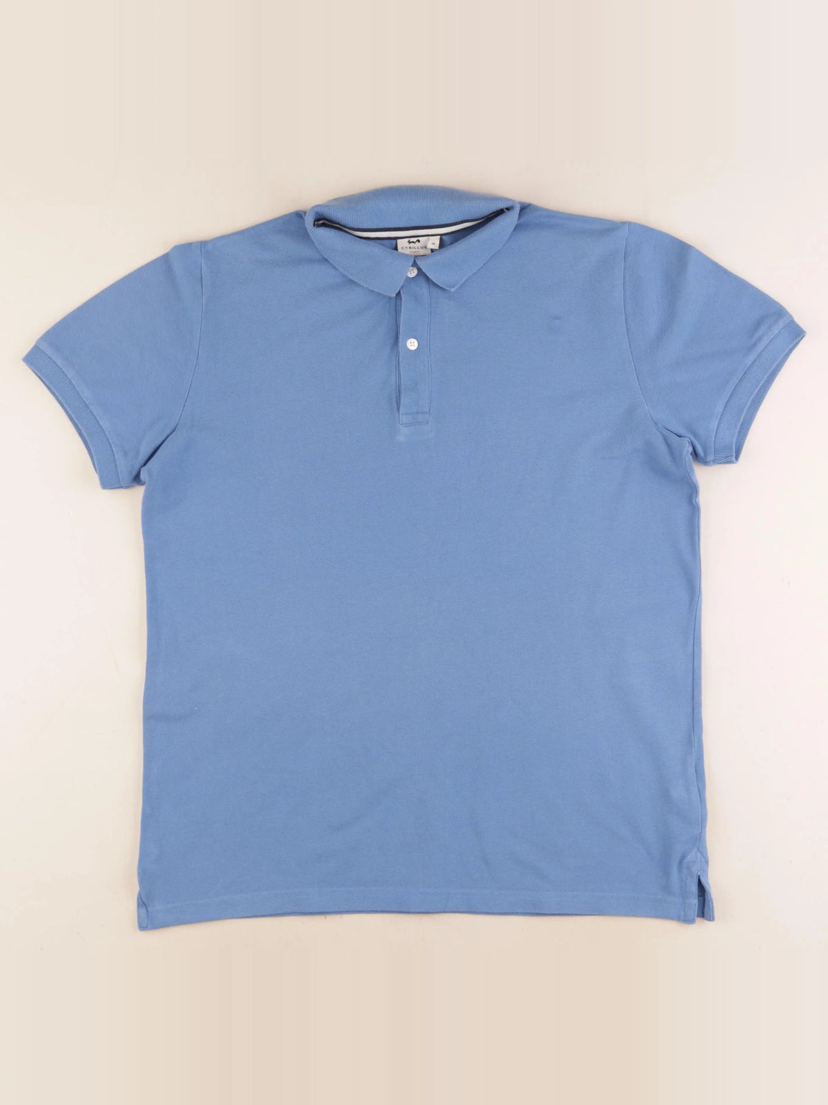 Cyrillus - polo bleu - 16 ans