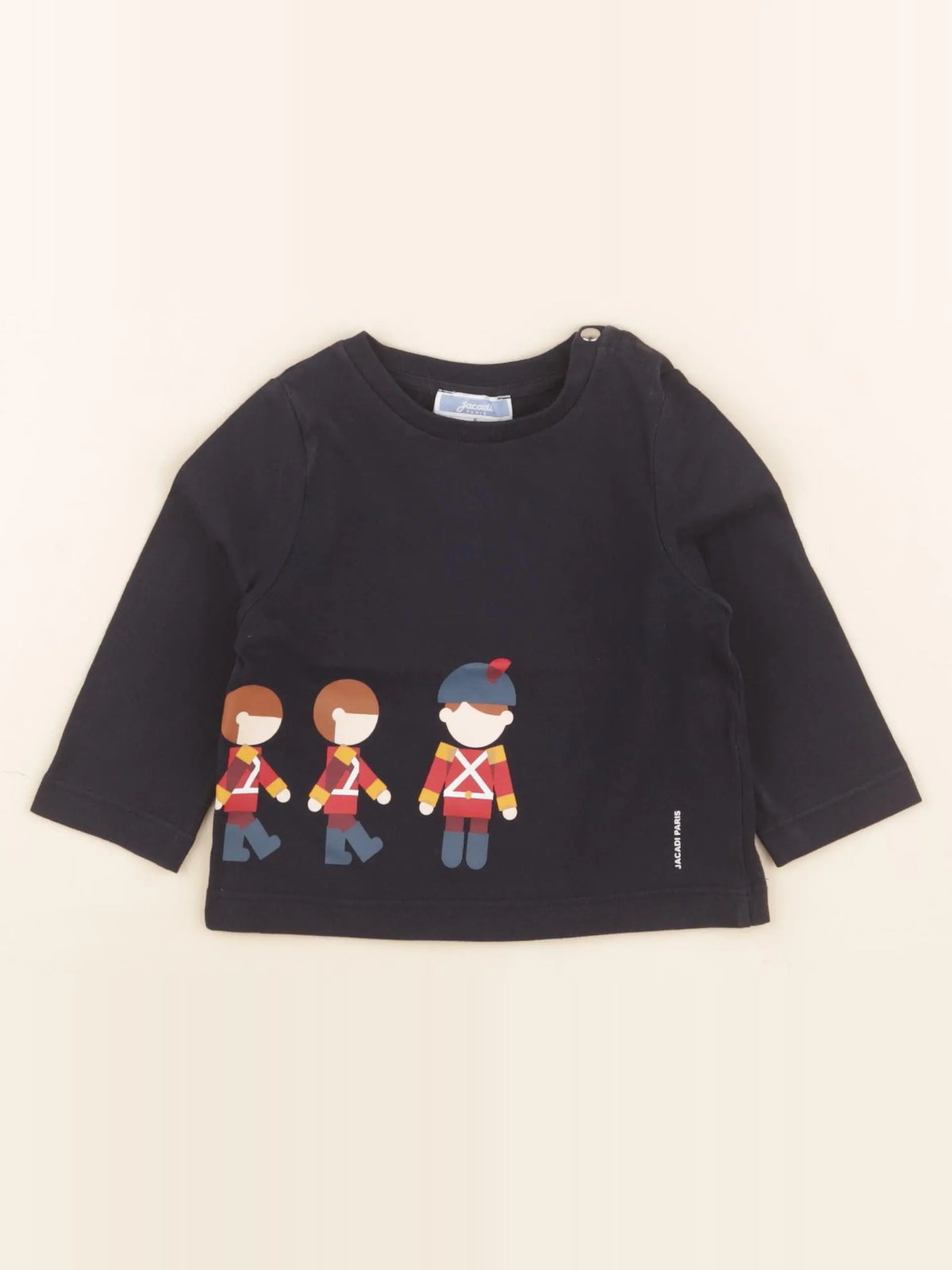 Jacadi - tee-shirt bleu - 12 mois
