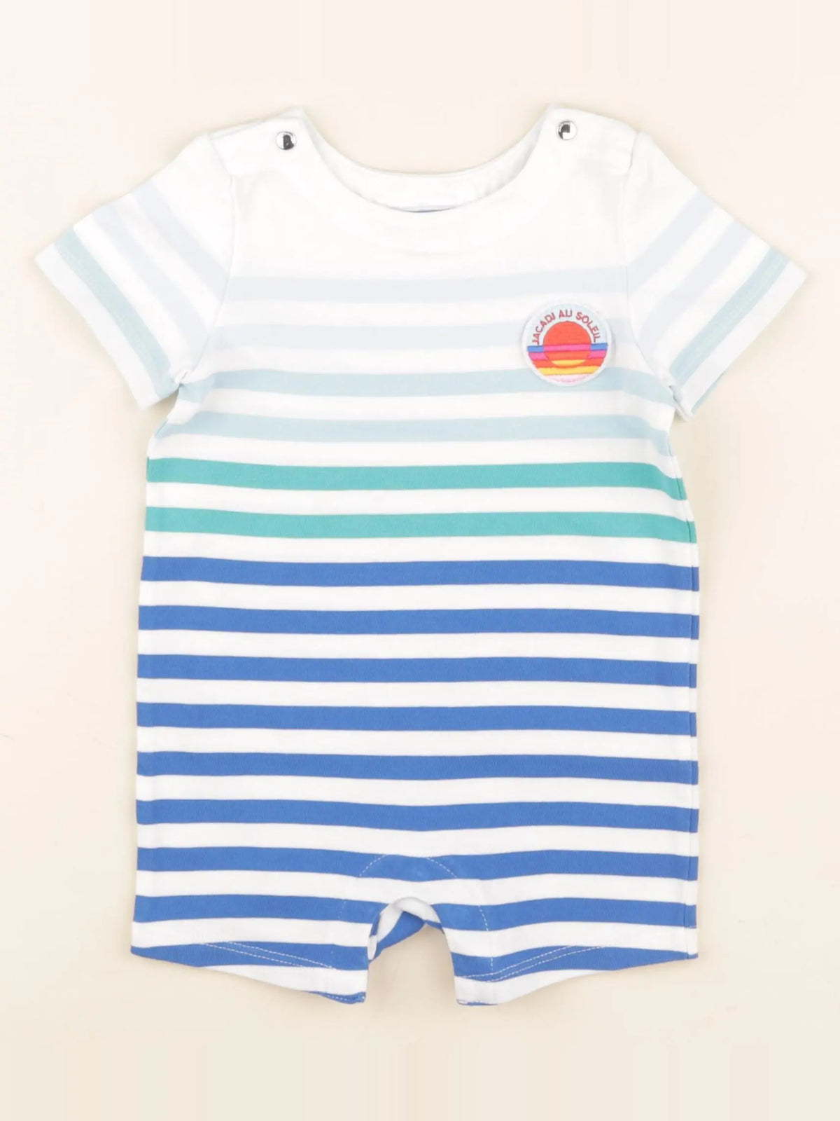 Jacadi - combinaison multicolore - 24 mois