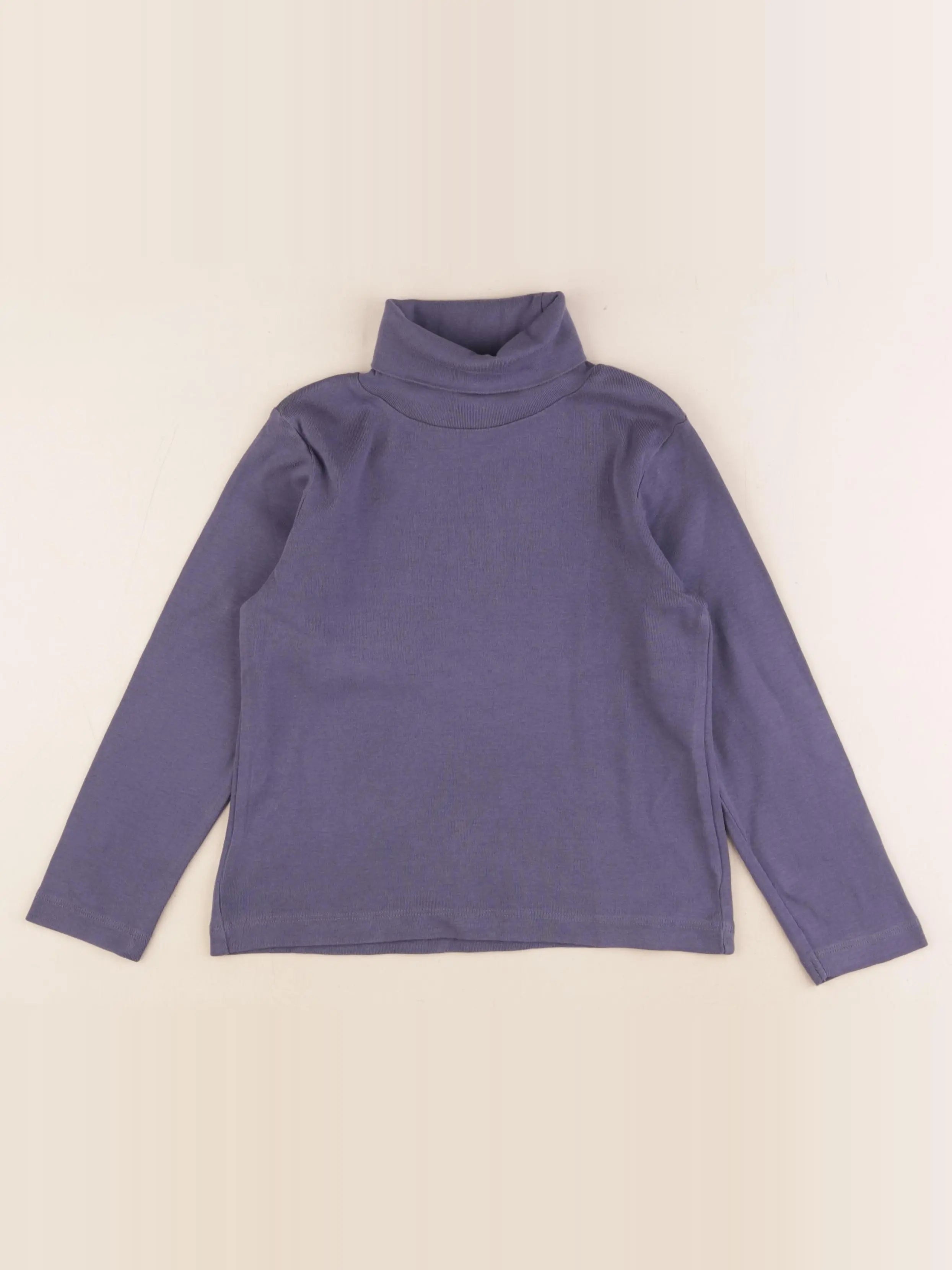 Vertbaudet - sous-pull bleu - 6 ans