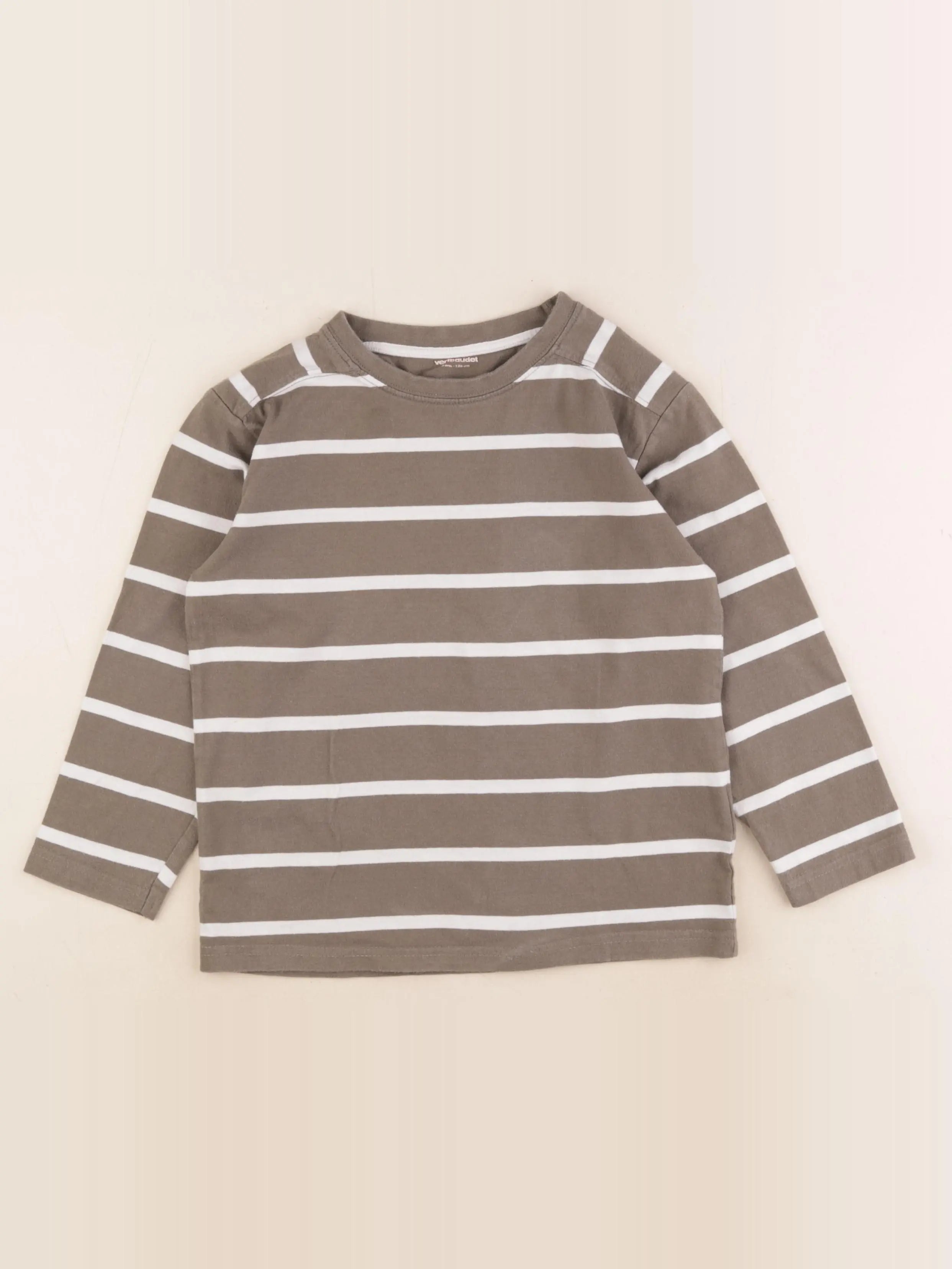 Vertbaudet - tee-shirt vert - 8 ans