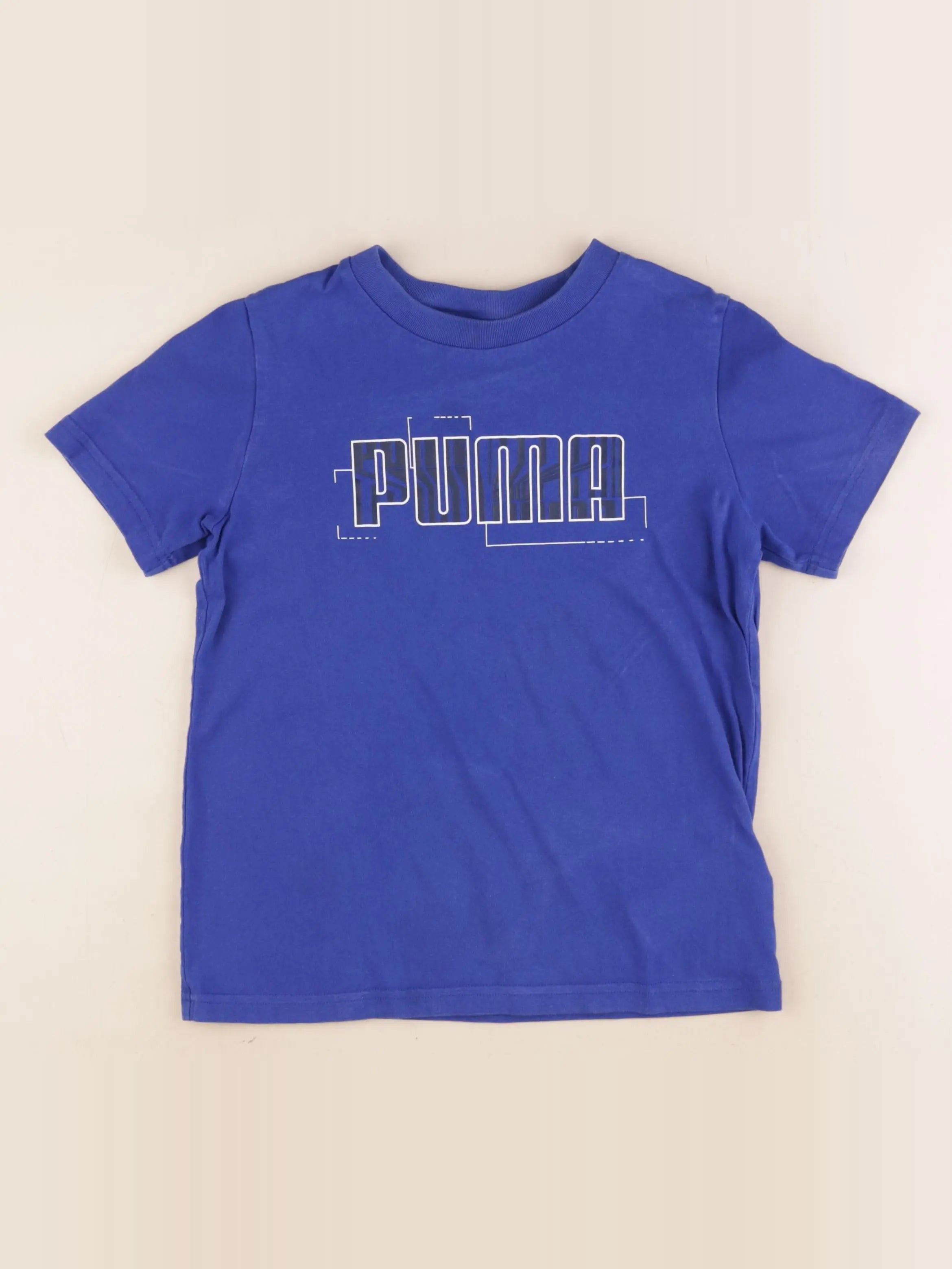 Puma - tee-shirt bleu - 9/10 ans