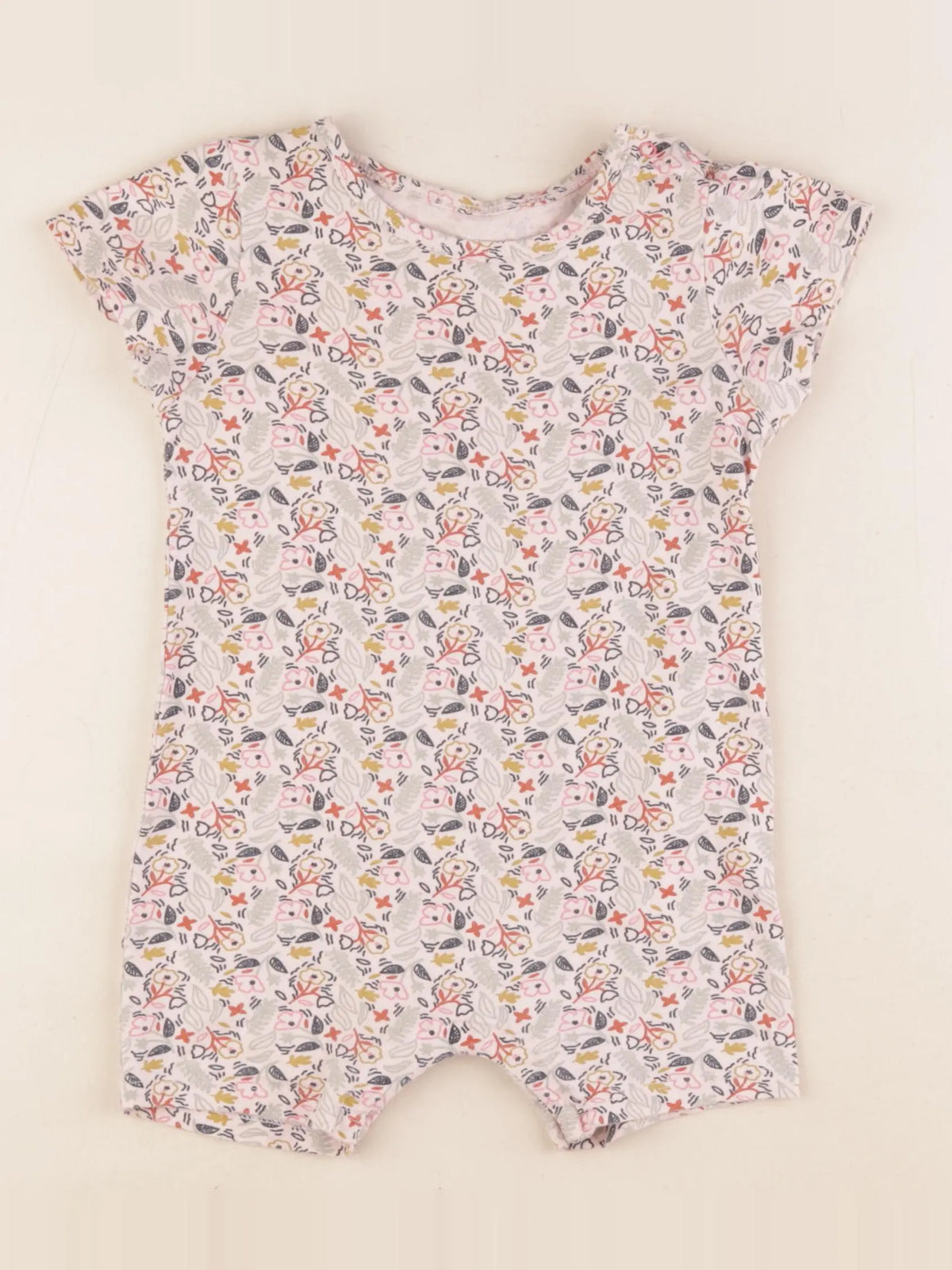 Boutchou - pyjama coton multicolore - 24 mois